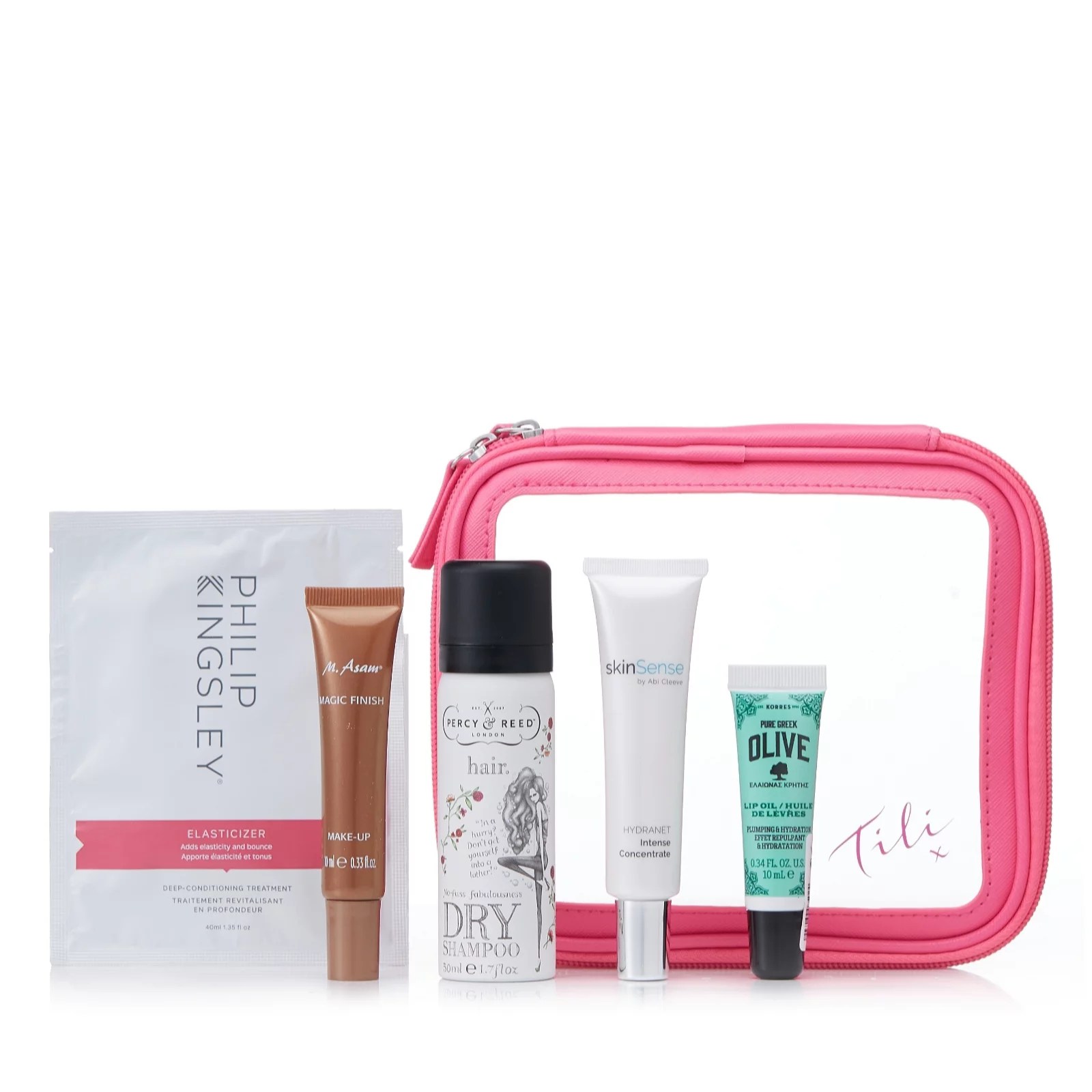 Tili Neon Paradise Beauty Bag QVC UK