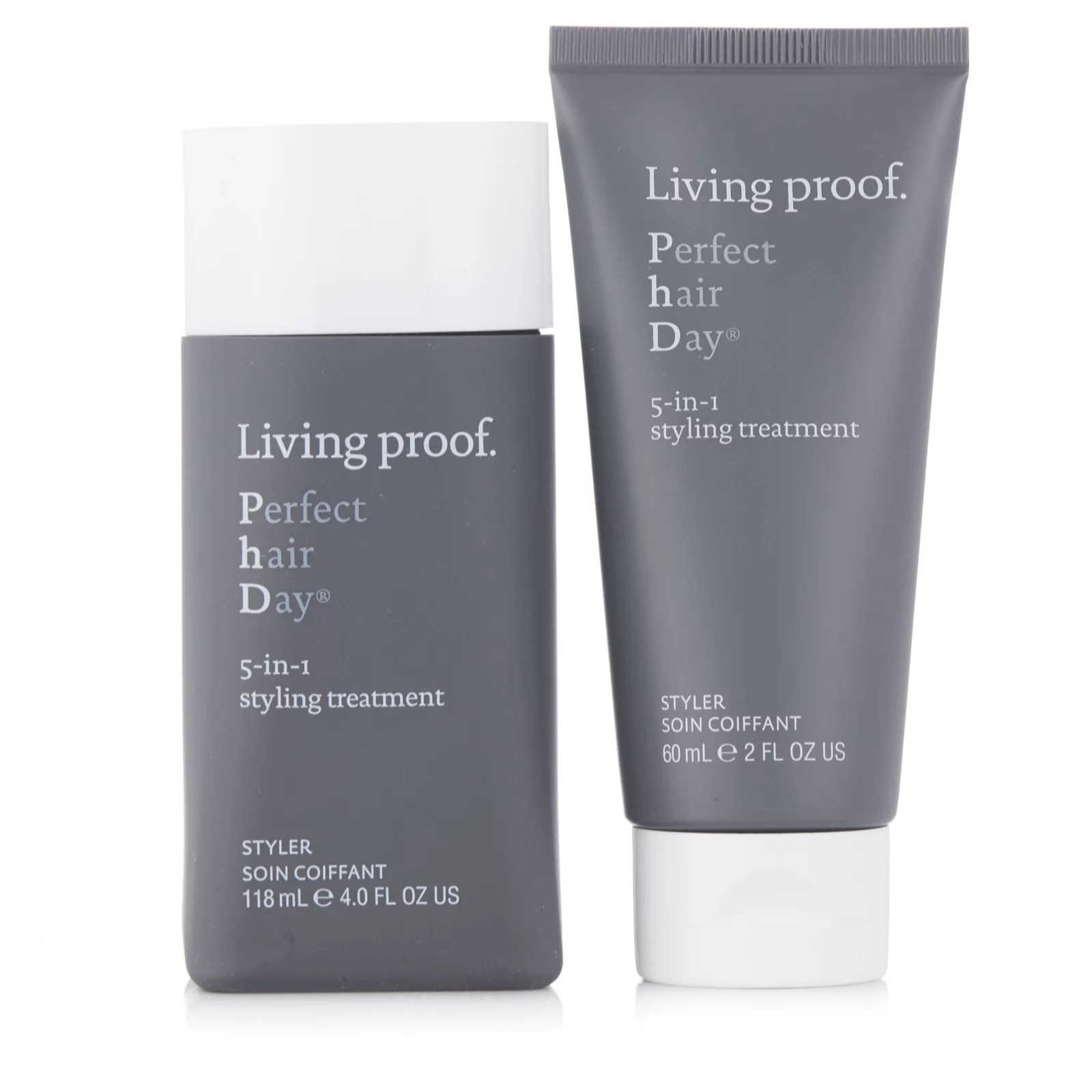 Living Proof PhD 5In1 Styling Treatment Home & Away Duo QVC UK
