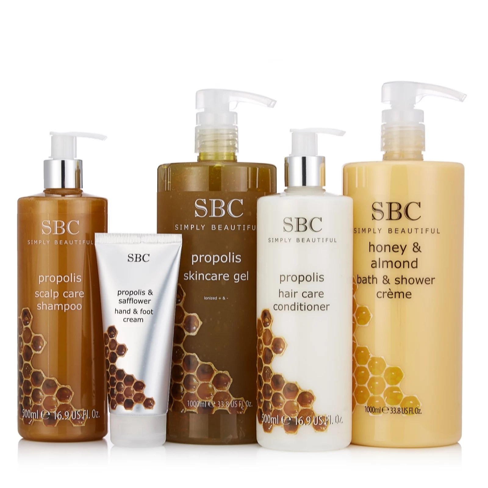 SBC 5 Piece Propolis Skincare Collection QVC UK