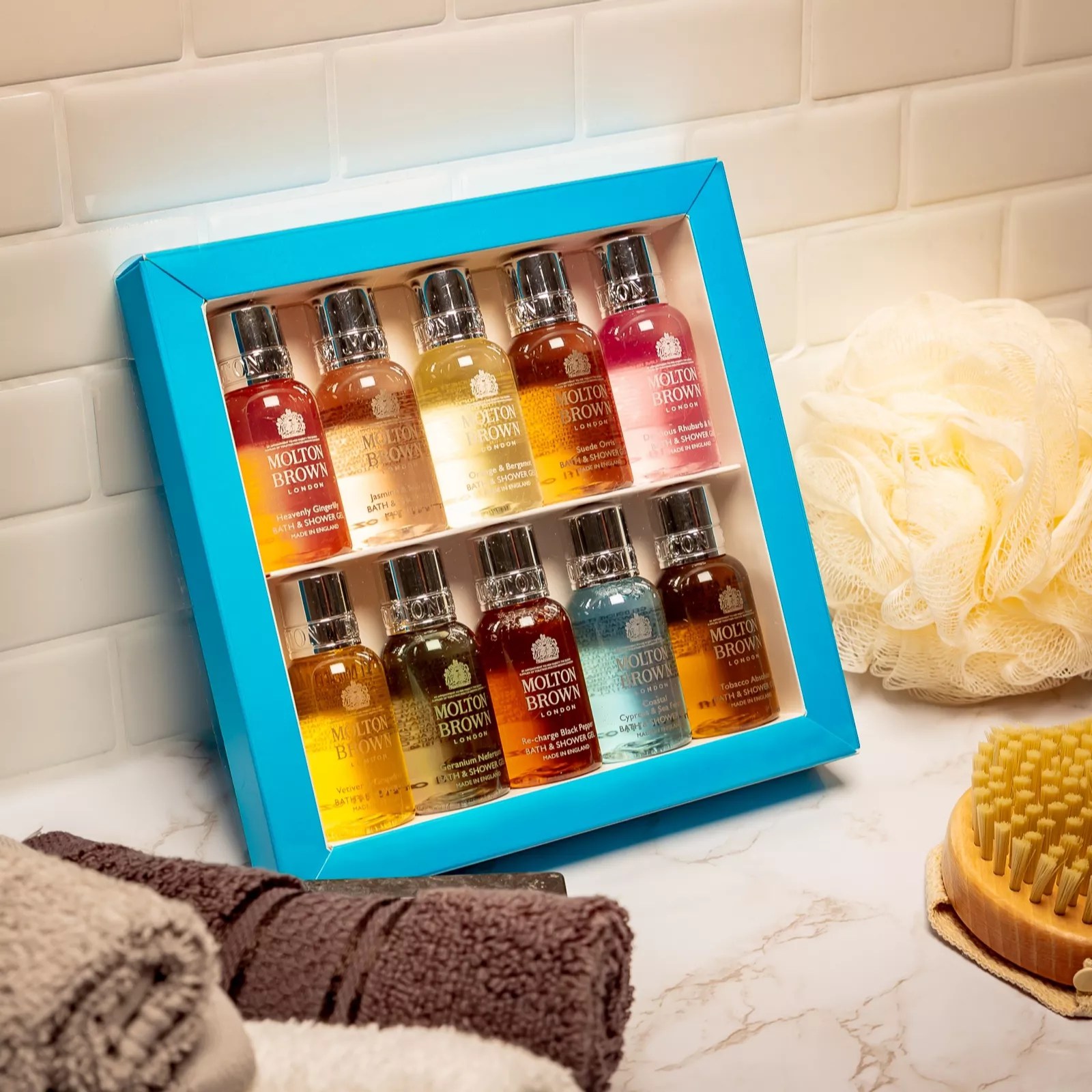 Molton Brown 20 Piece Discovery Bathing Collection QVC UK