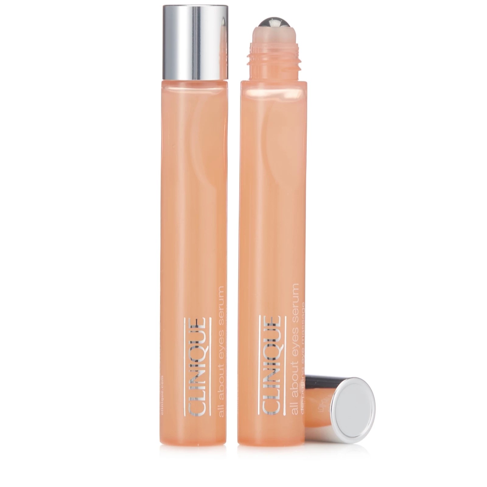 Clinique All About Eyes Serum DePuffing Eye Massage Duo QVC UK