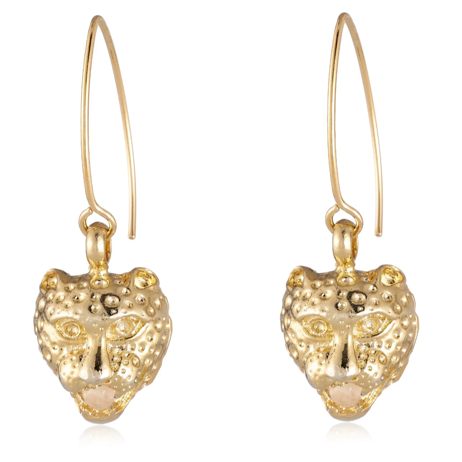 Sam Ubhi Semi Precious Cougar Earrings QVC UK