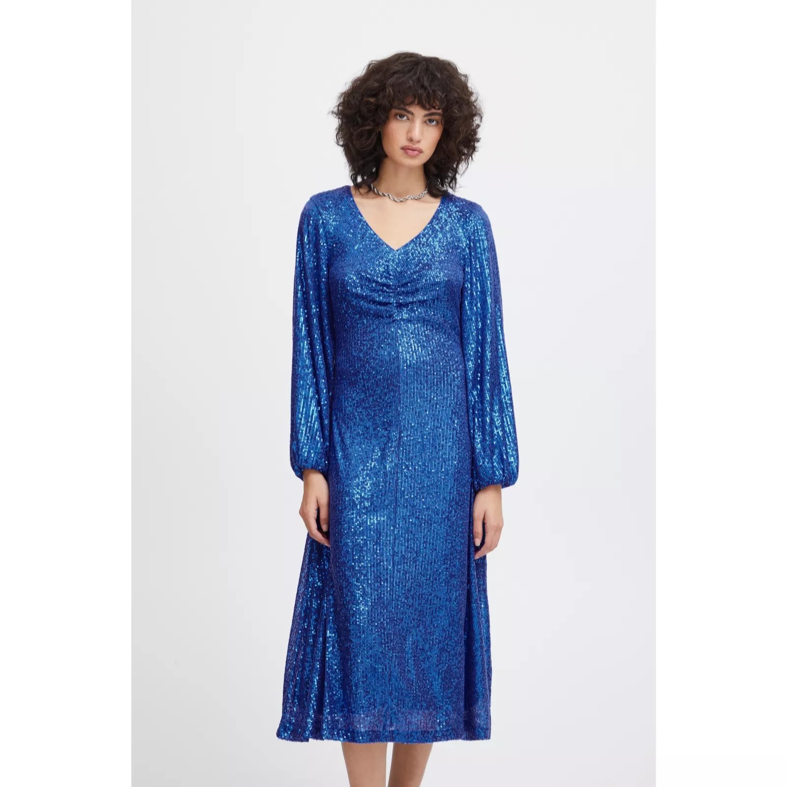ICHI Fauci Sequin Dress QVC UK