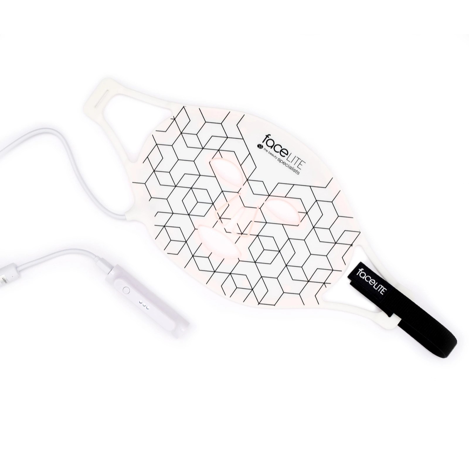FaceLITE LED AntiAgeing Flexible Face Mask QVC UK