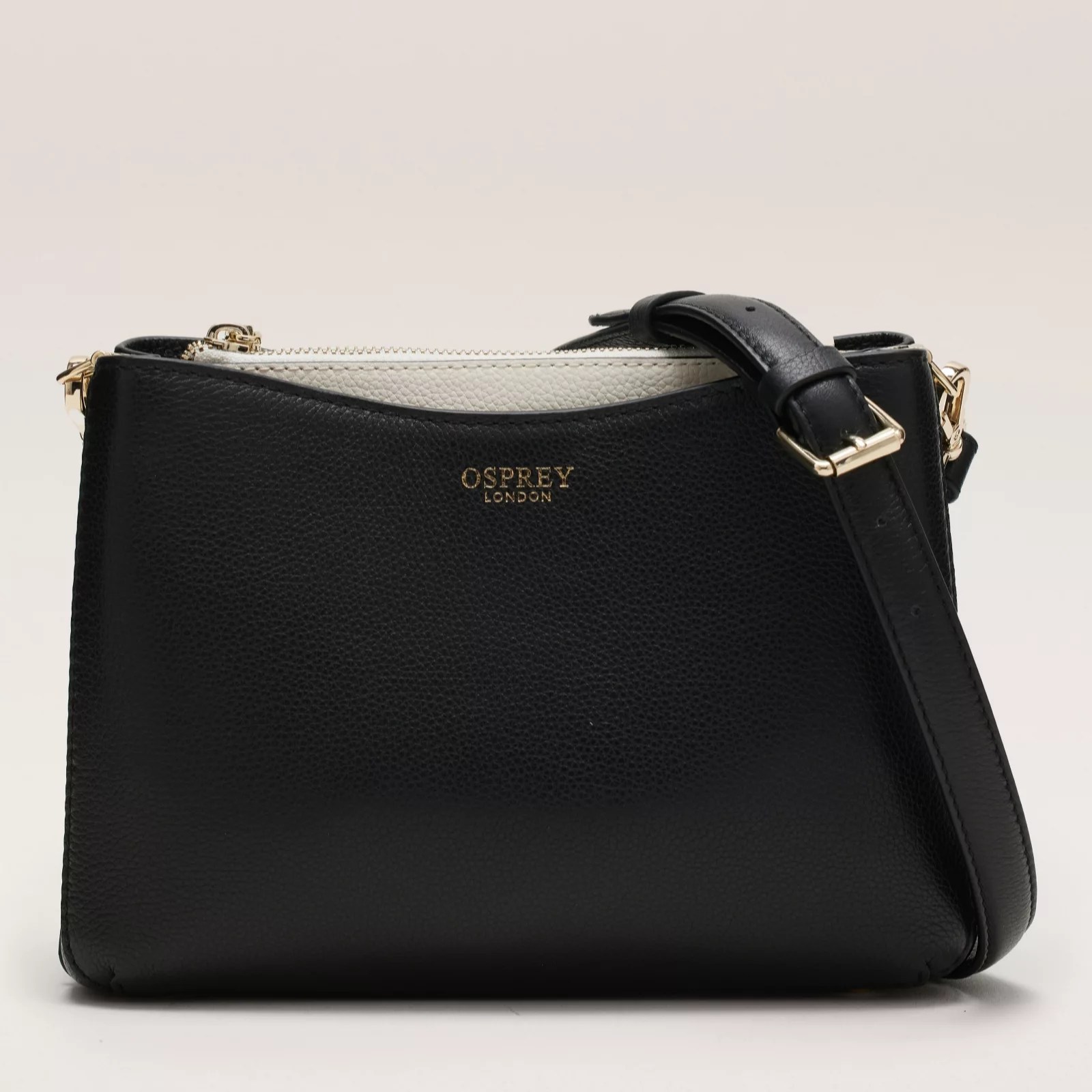 Osprey London Chichester Leather Crossbody Bag QVC UK