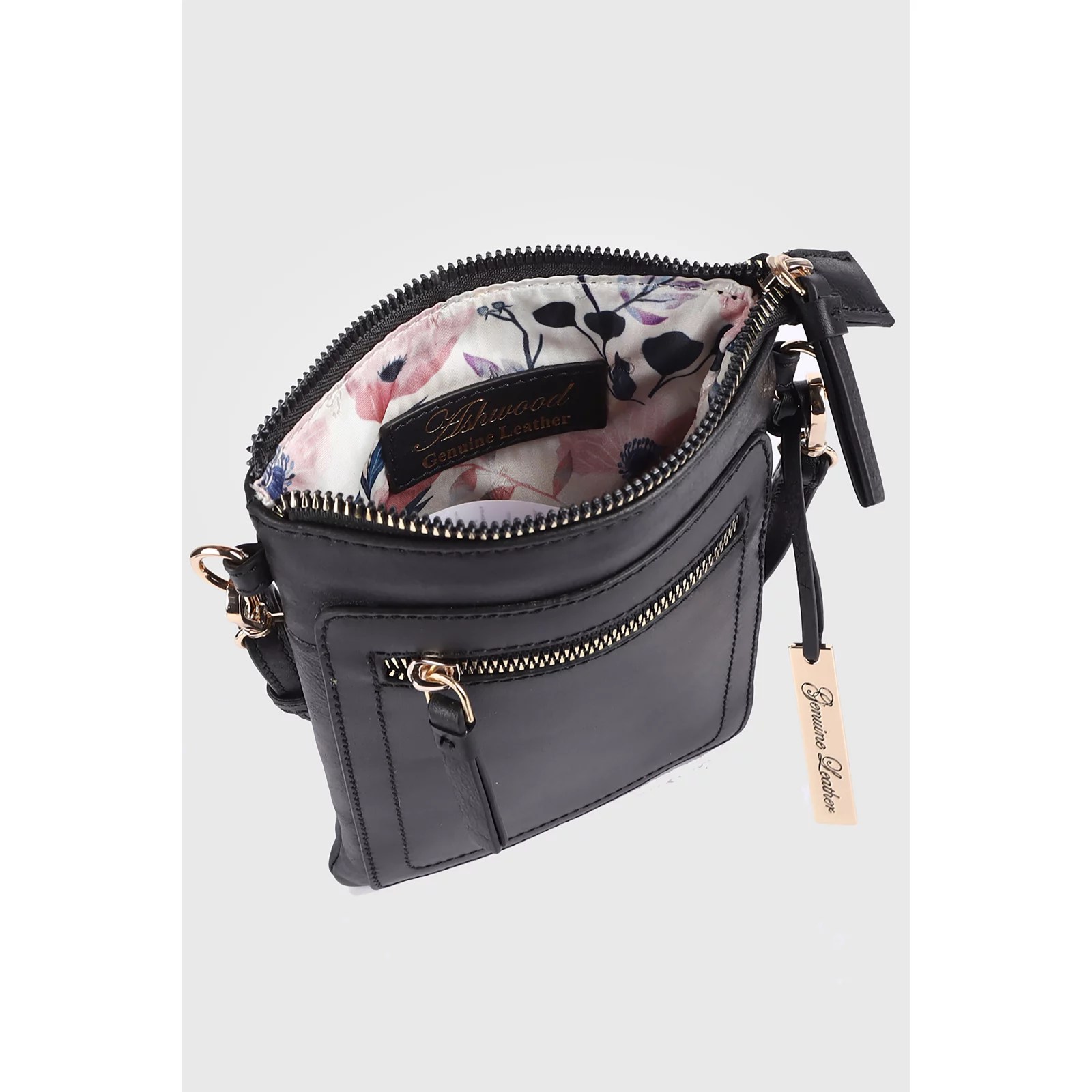 Ashwood Multiway Leather Phone Bag QVC UK