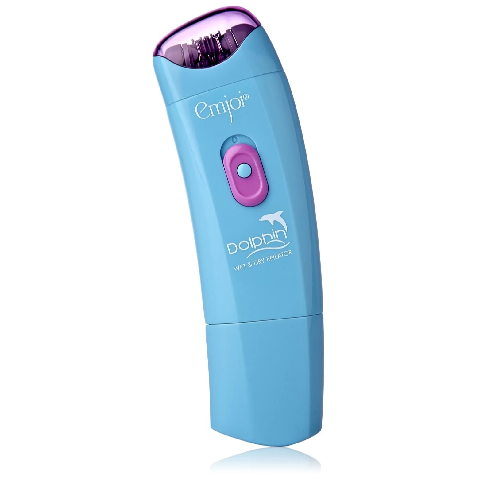 Emjoi Dolphin Wet & Dry Battery Operated Epilator QVC UK
