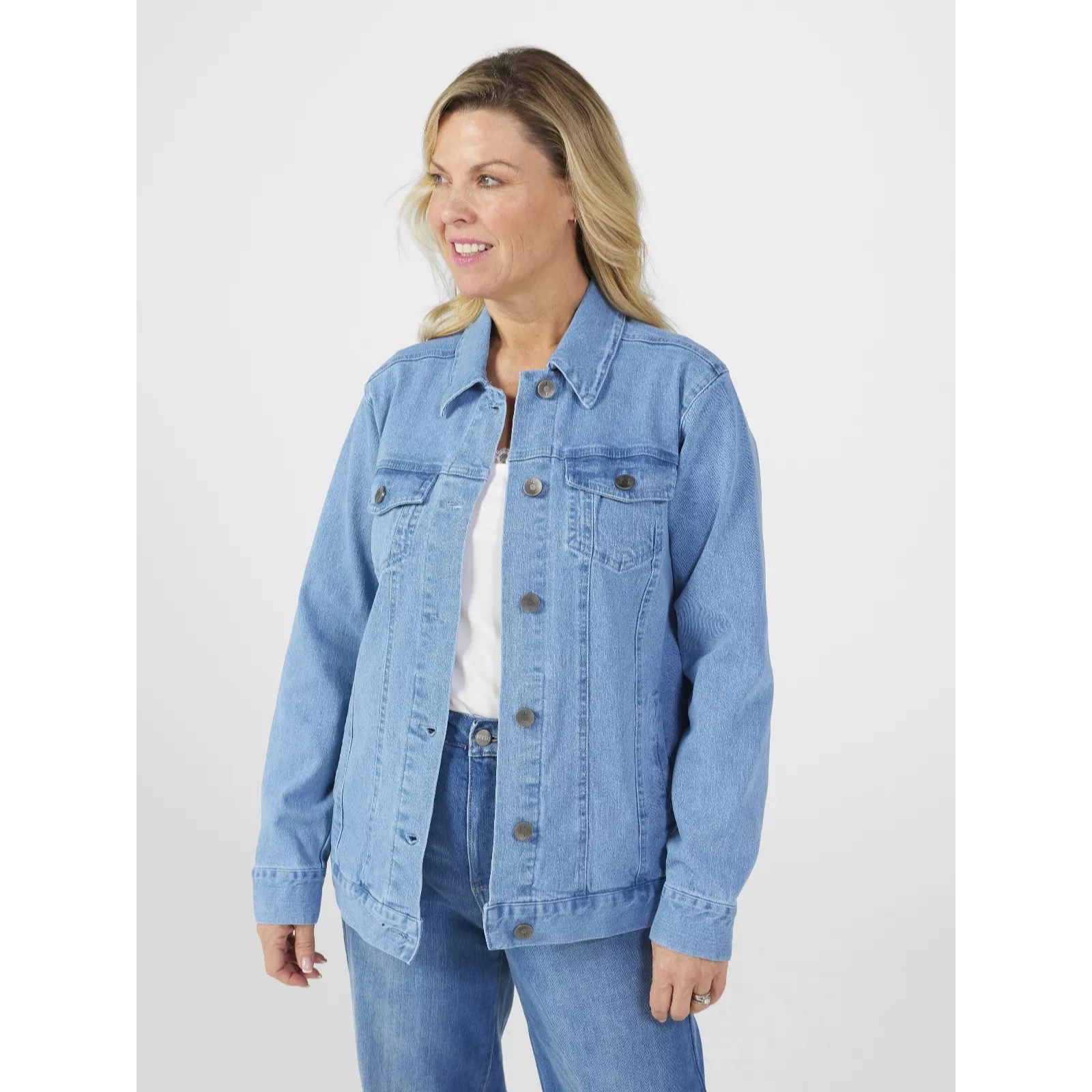 Denim & Co. Denim Jacket QVC UK