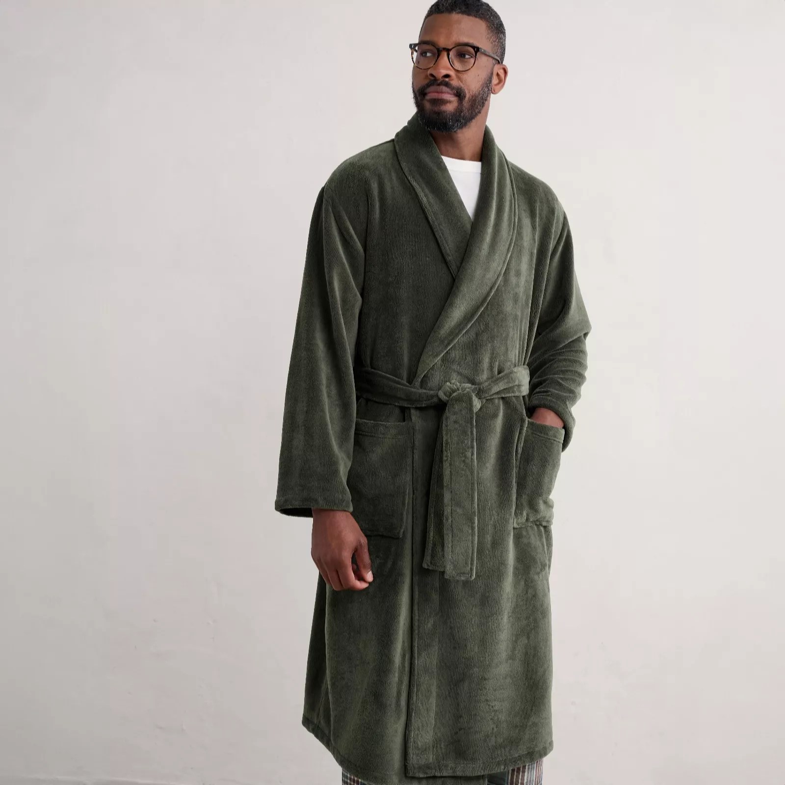 Seasalt Cornwall Men's Potter Robe QVC UK