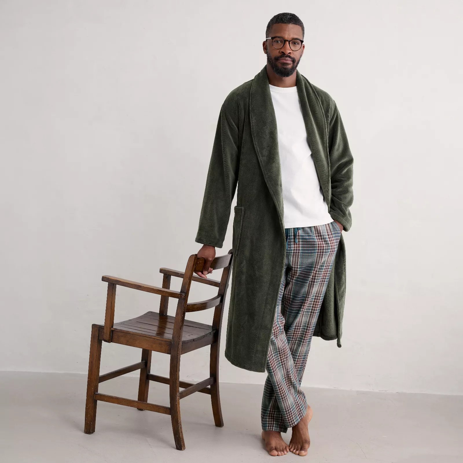 Seasalt Cornwall Men's Potter Robe QVC UK