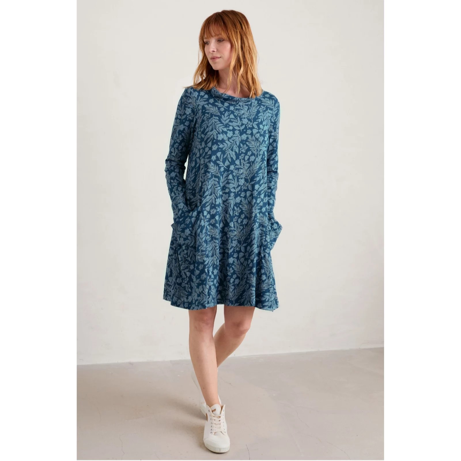Seasalt Cornwall Sea Oak Tunic Dress QVC UK