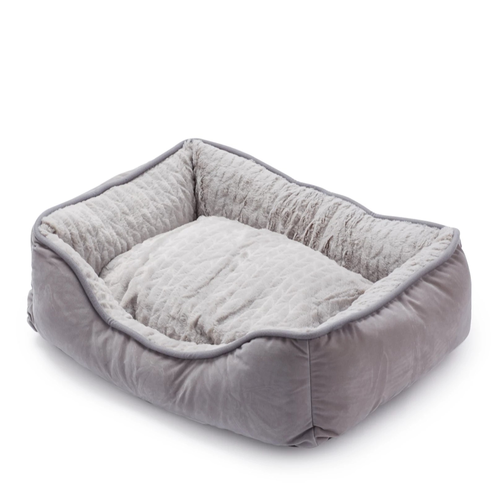 Outlet Cozee Paws Fur Lined Pet Bed QVC UK