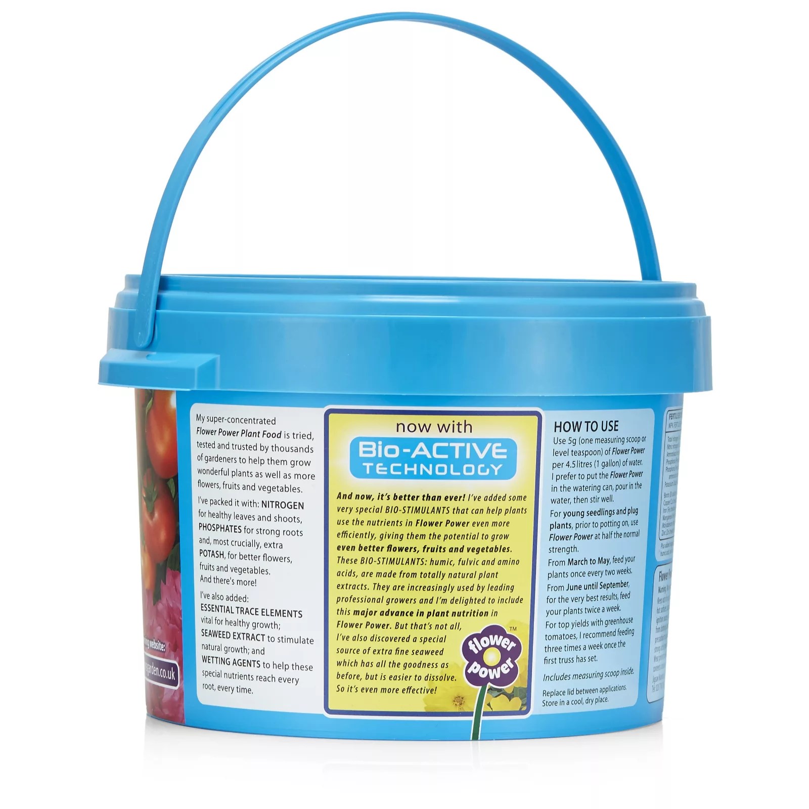 Richard Jackson's 2.4kg Flower Power Plant Food with BioActive Formula