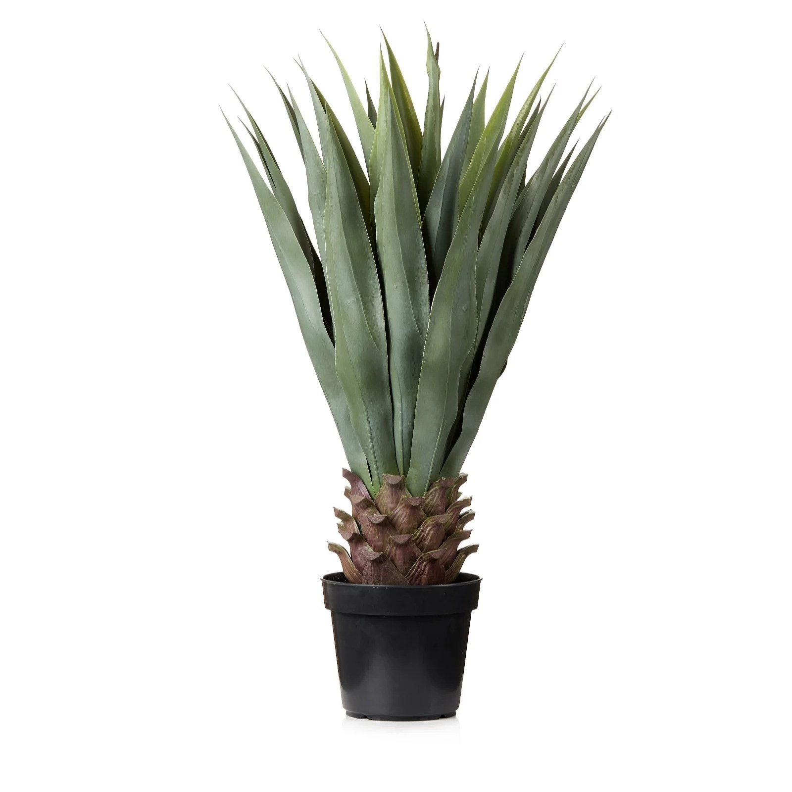 Garden Reflections Indoor & Outdoor Faux Agave Potted Plant QVC UK