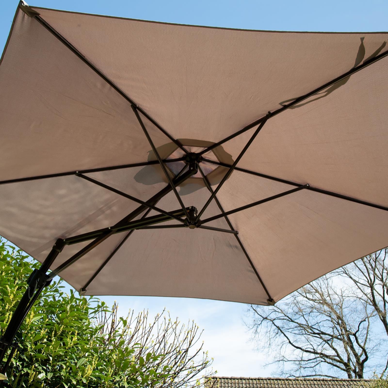 Solutions Easy 2.7m Sun Umbrella QVC UK