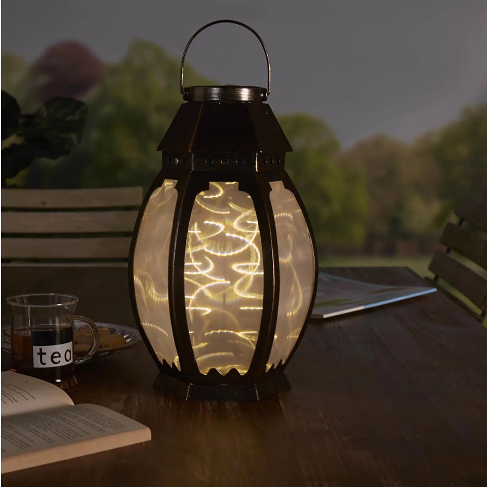 Luxform Rotating Lantern QVC UK