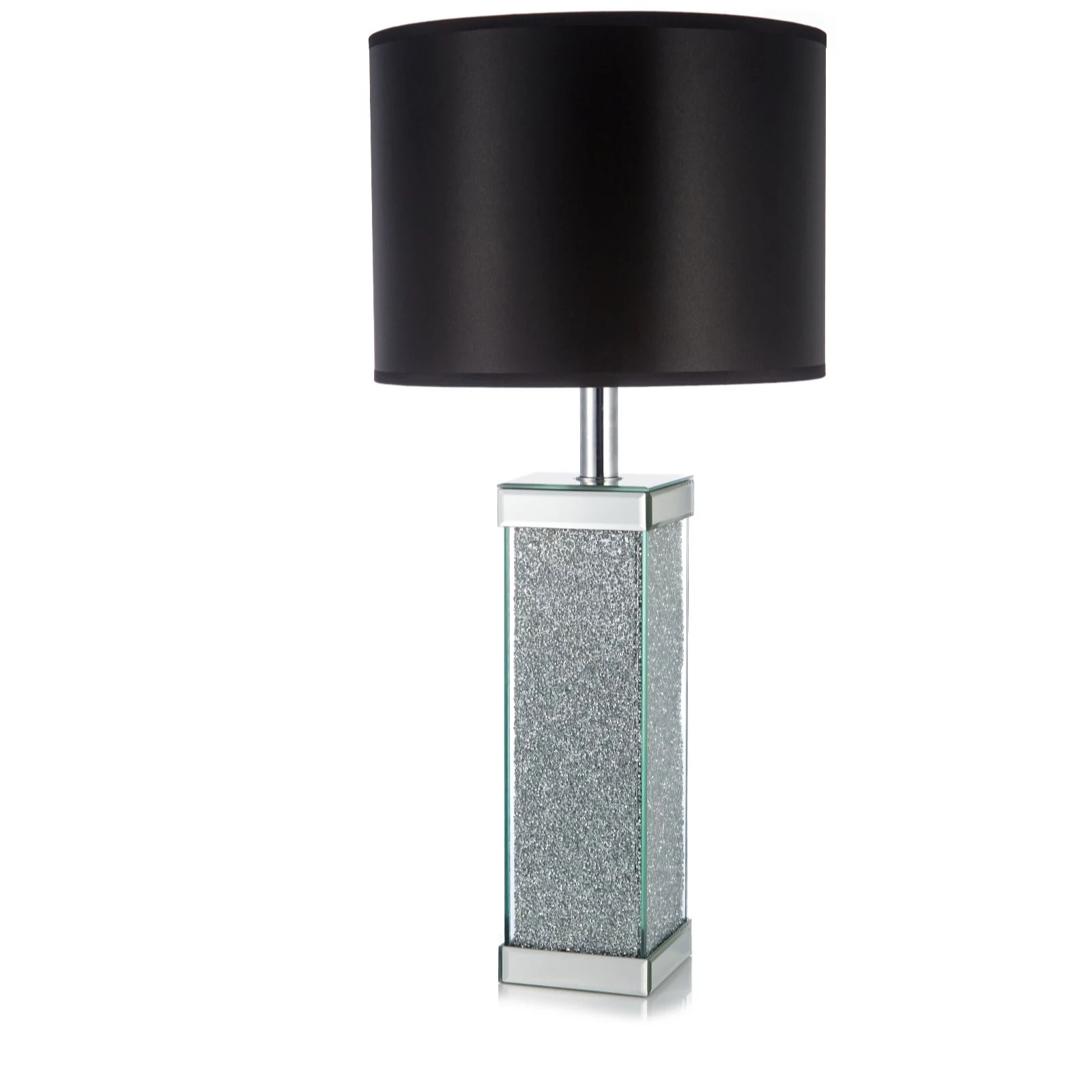 JM by Julien Macdonald Encapsulated Crystal Lamp & Shade QVC UK