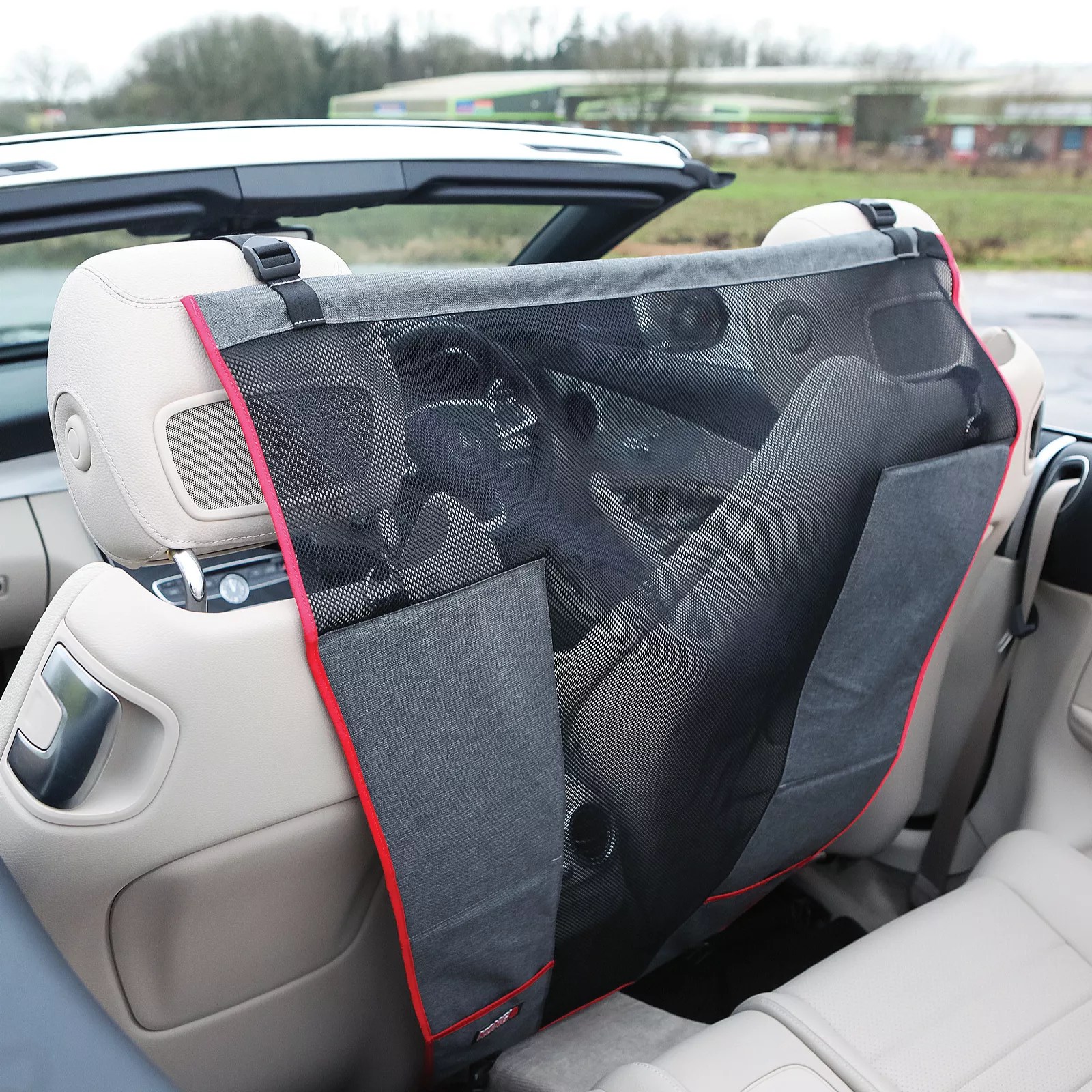 Kong Protective Seat BarrierPrevents Dogs Accessing Front Car Seats