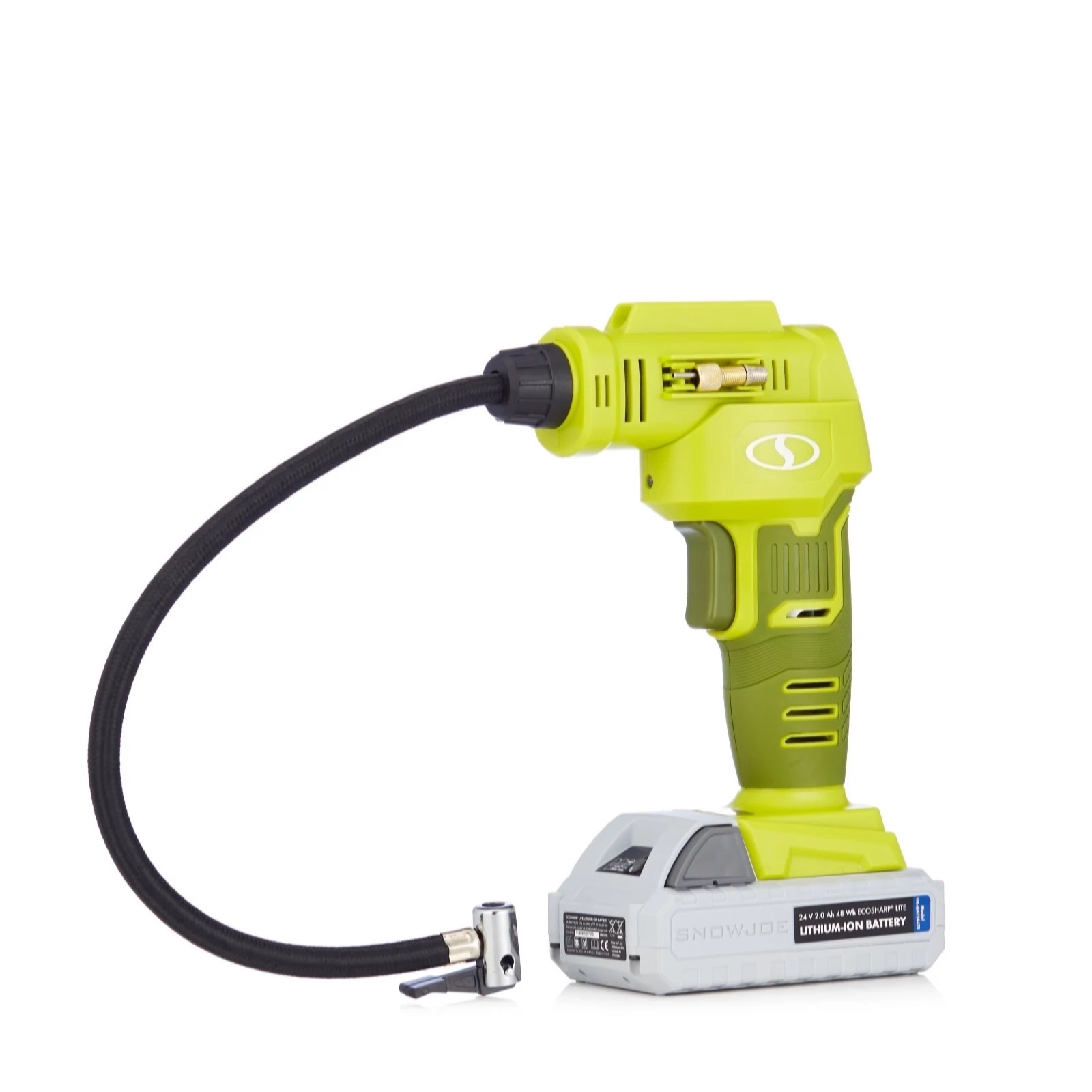 Outlet SunJoe 24V Digital Cordless Air Compressor QVC UK