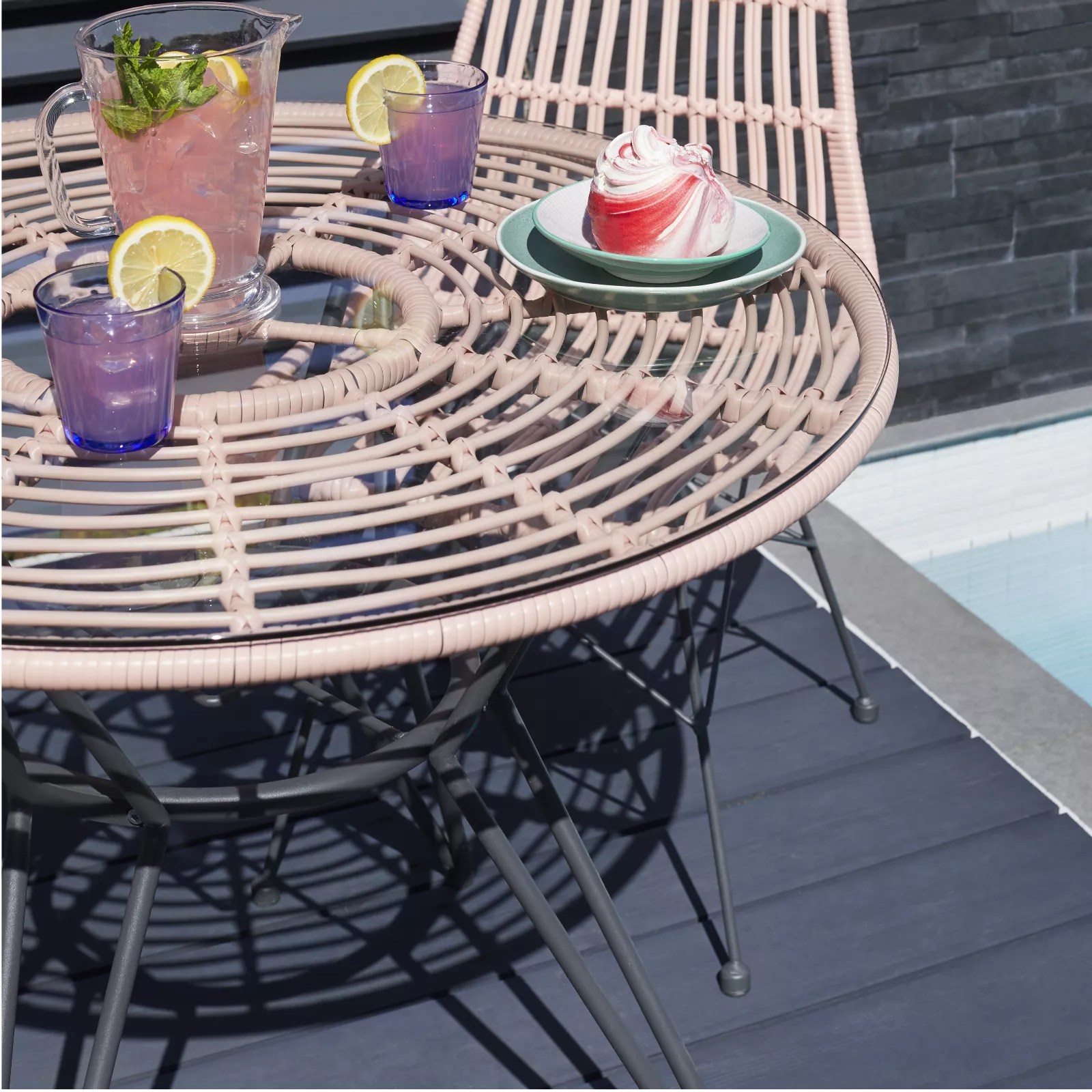 Innovators Pamplana Dining Table QVC UK