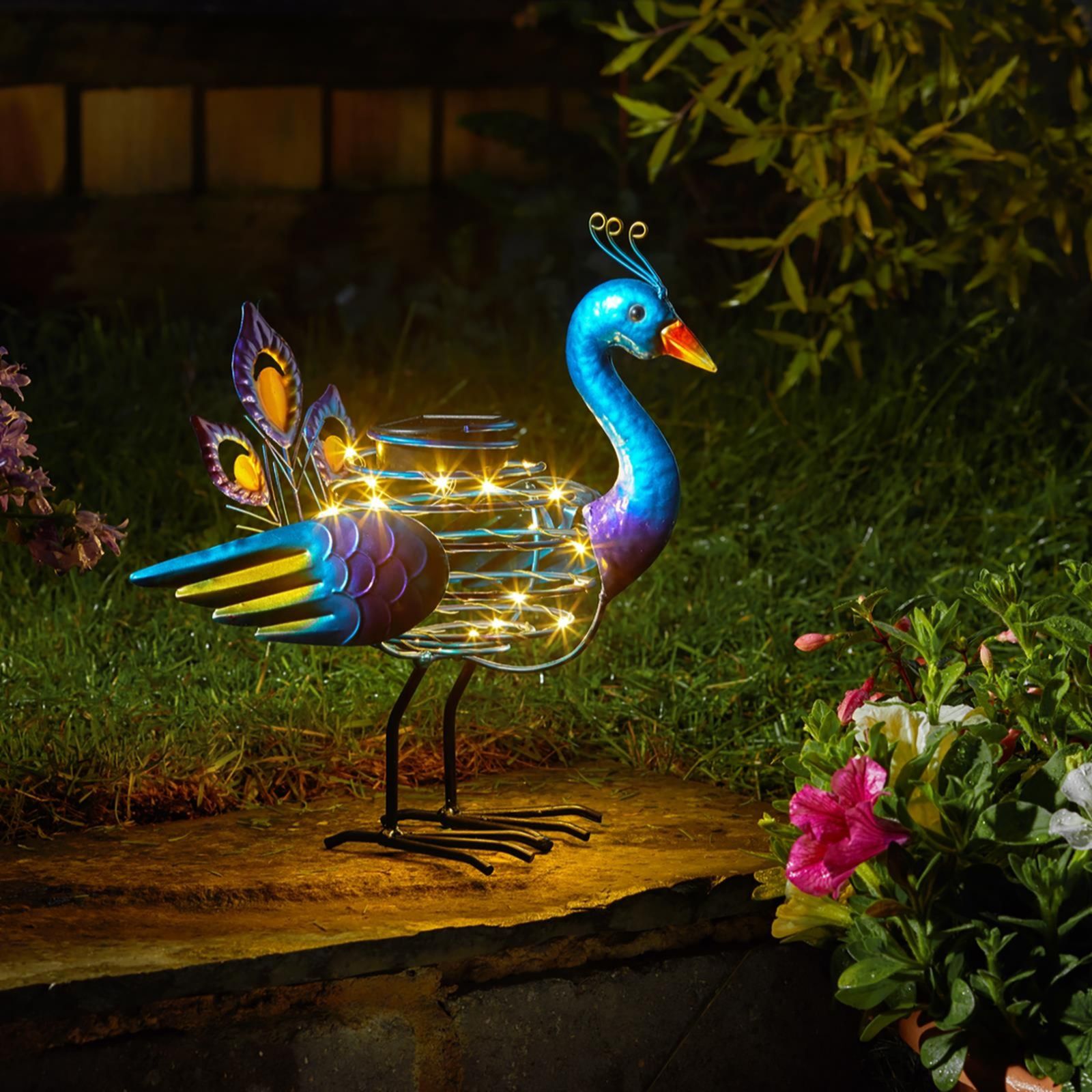Smart Garden Peacock Spiralight QVC UK