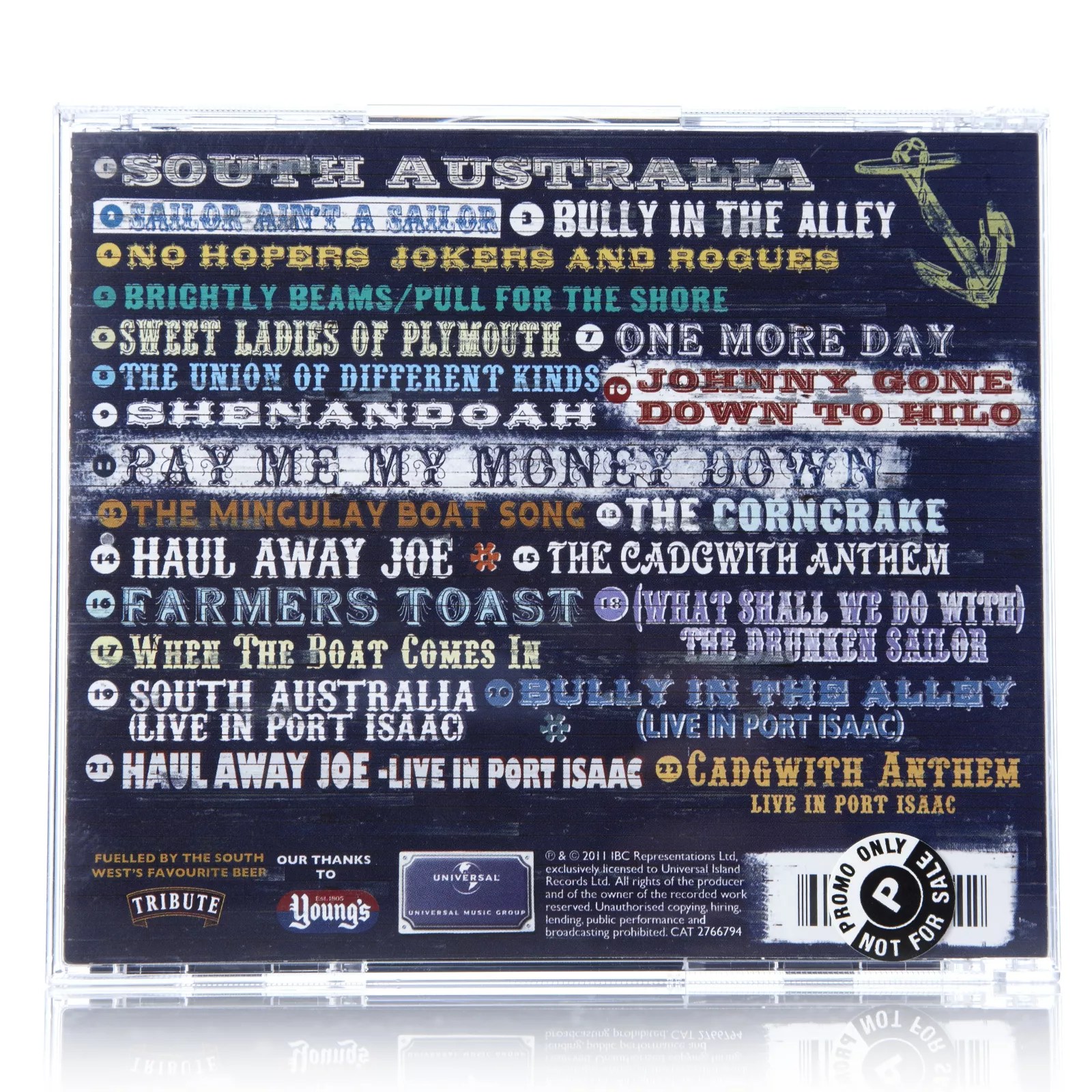 Port Isaac's Fishermans Friends Music CD QVC UK