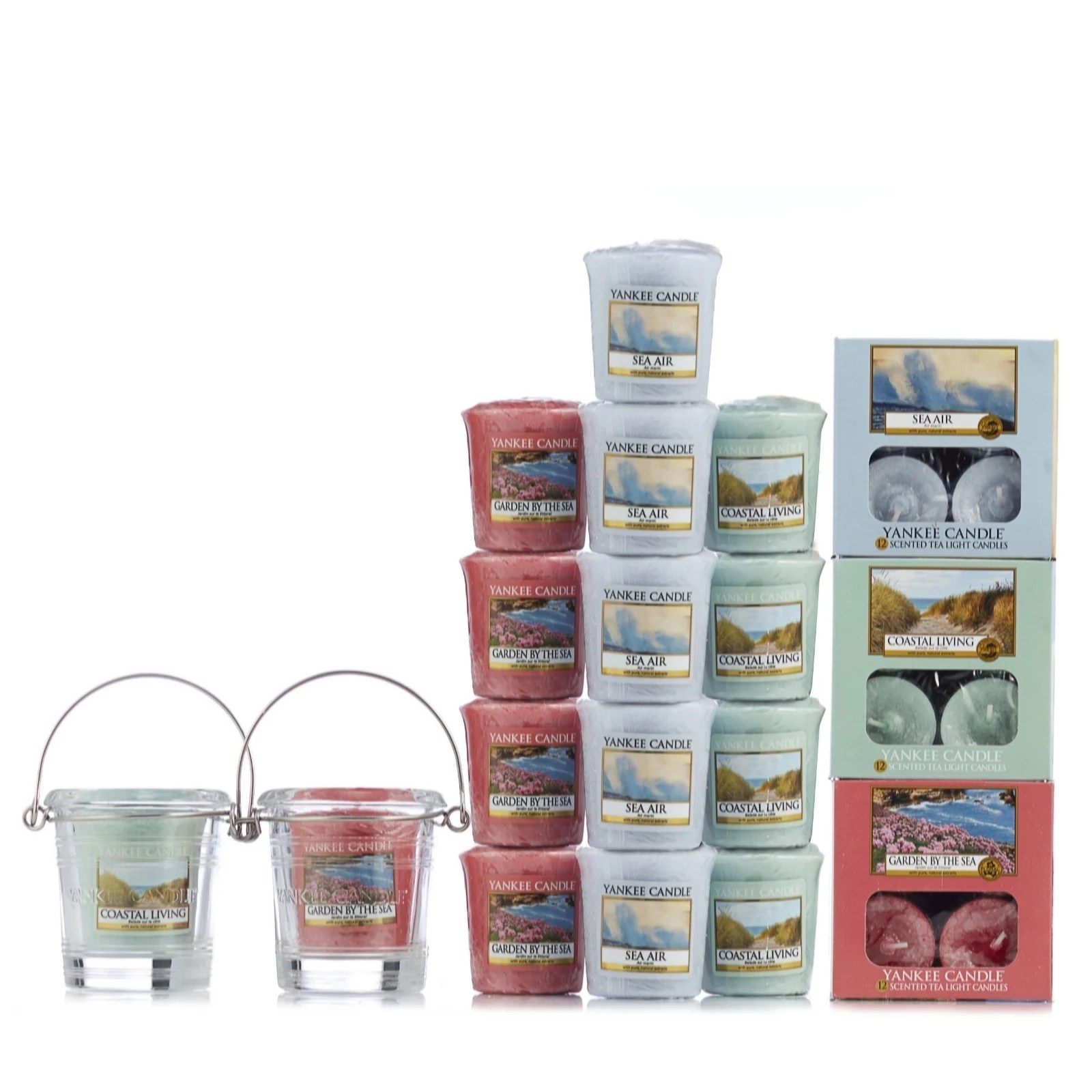 Yankee Candle 53 Piece Coastal Living Tealight & Votive Collection