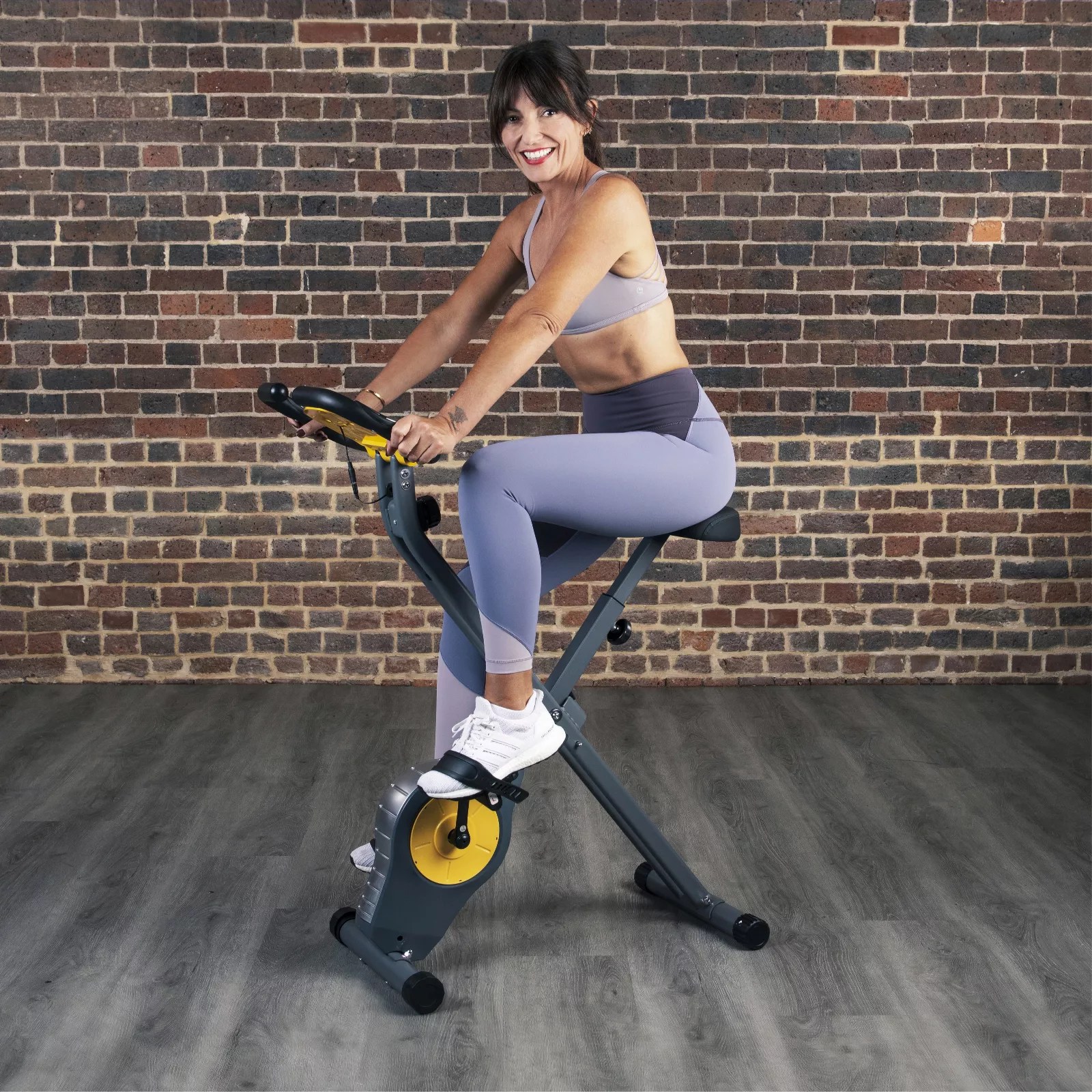 Outlet Davina Fitness Folding Exercise Bike QVC UK