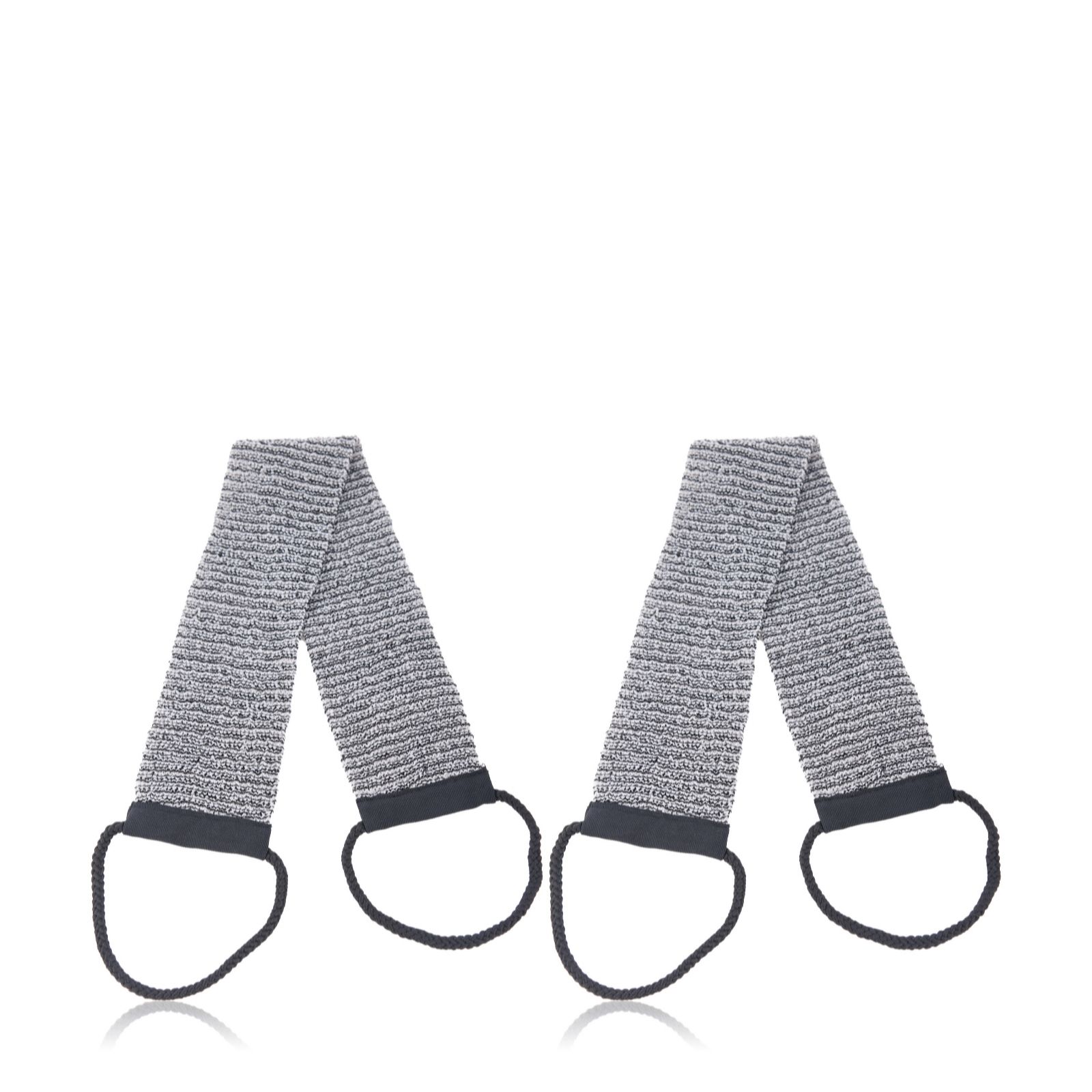 JML NuYou Set of 2 Body Scrubber Belts QVC UK