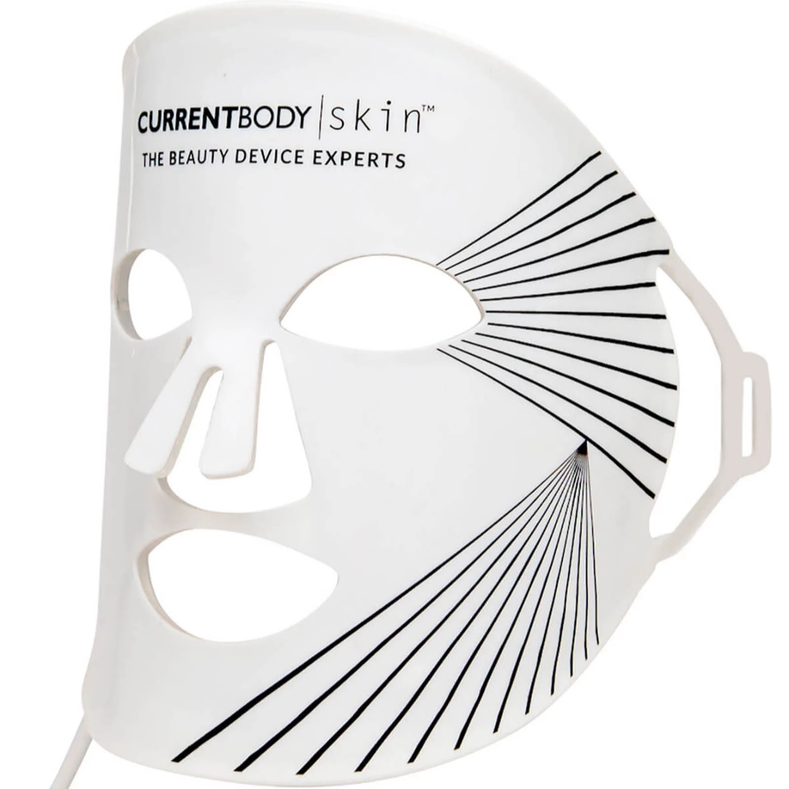 CurrentBody Skin LED Light Therapy Mask with 5 x Hydrogel Facemasks QVC UK