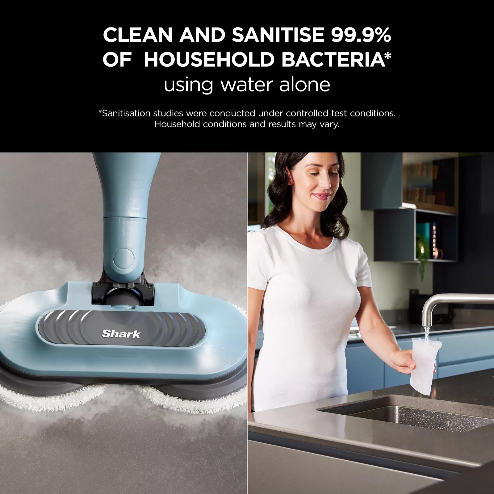 Shark Steam & Scrub Automatic Steam Mop S6002UK QVC UK