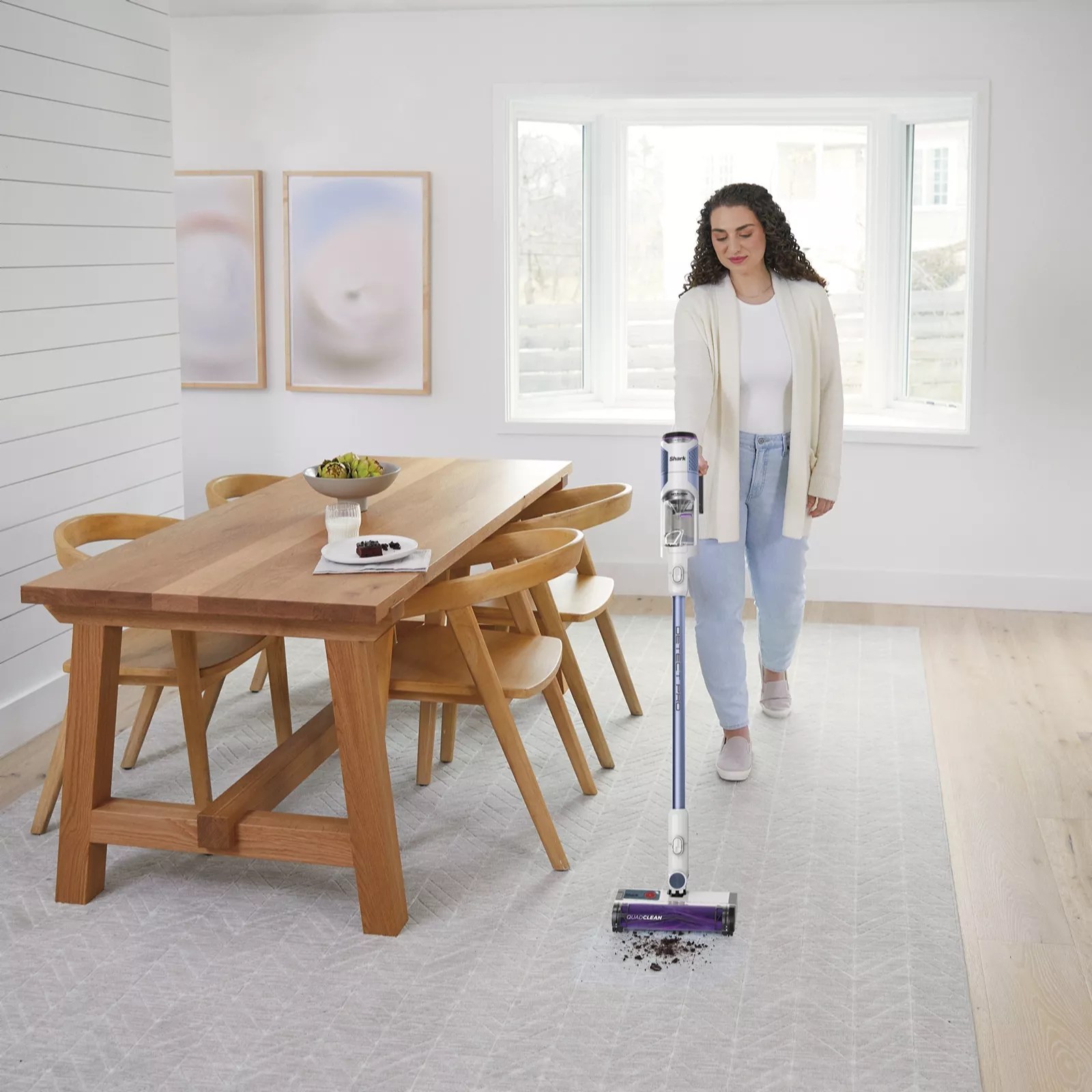 Shark Detect Pro 1.3L Auto Empty Vacuum Cleaner IW3510UK QVC UK