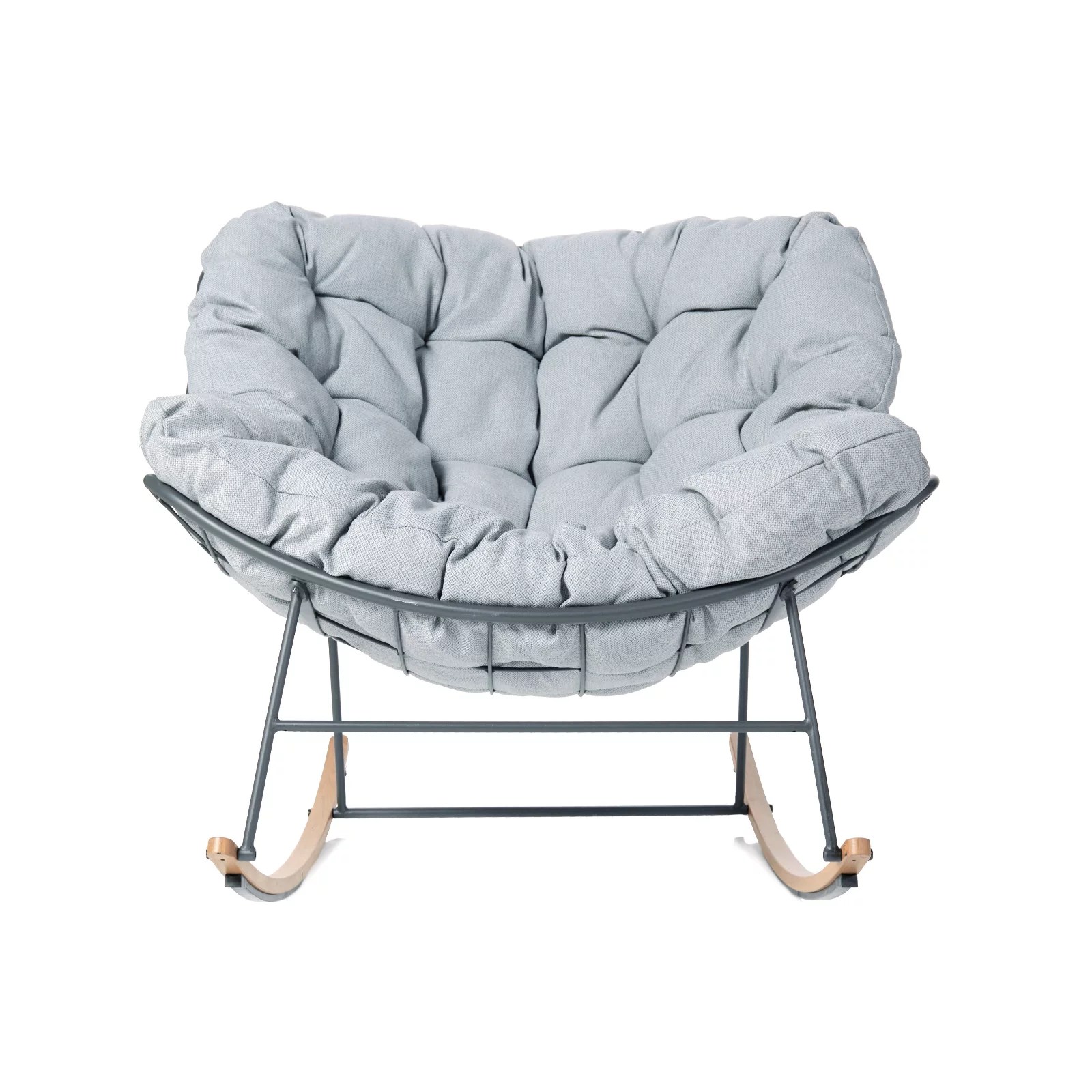 My Garden Stories Oslo Padded Large Rocking Chair QVC UK