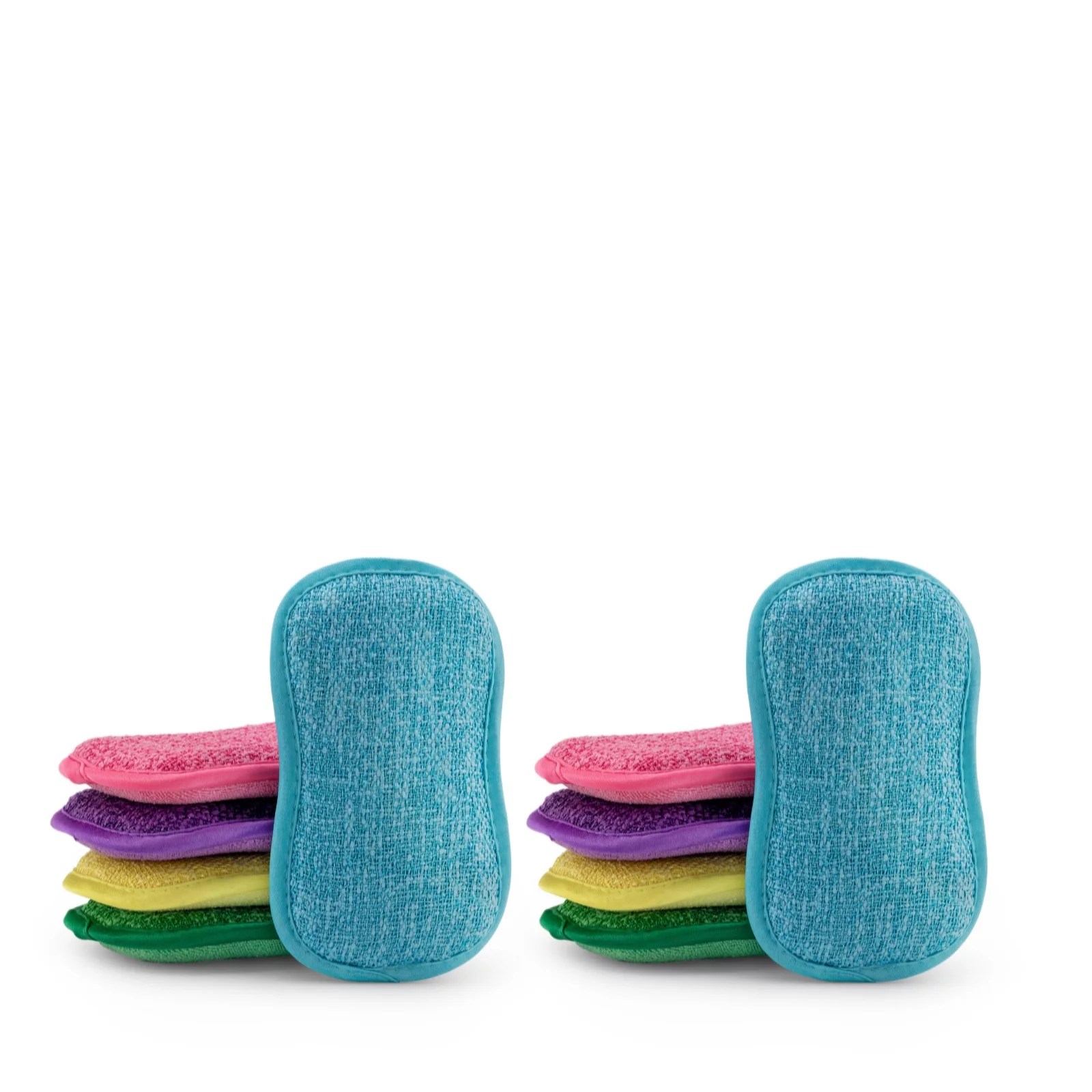JML Set of 10 Soopa Scrubber Dual sided Sponge QVC UK