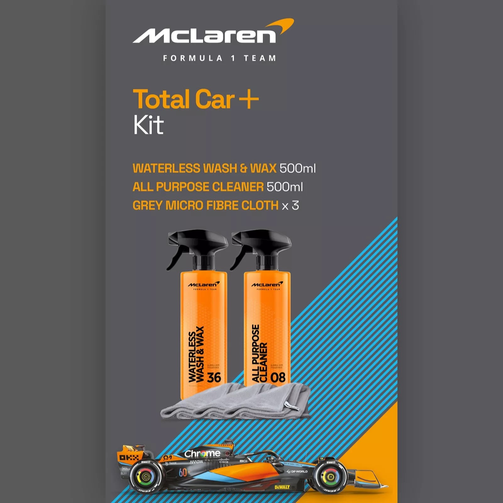 McLaren Car Cleaning Total Car Kit QVC UK