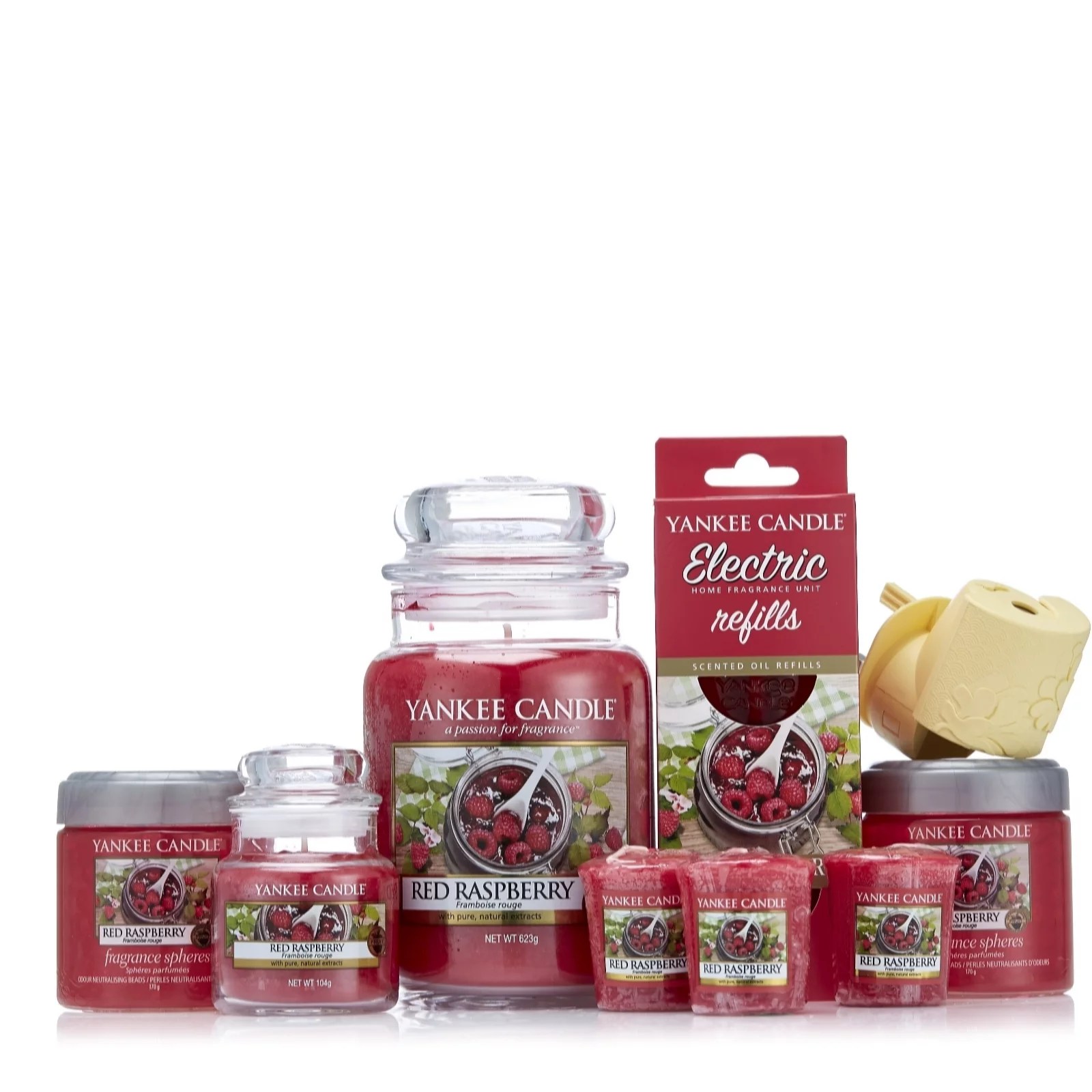 "Outlet" Yankee Candle 9 Piece Home Fragrance Collection QVC UK