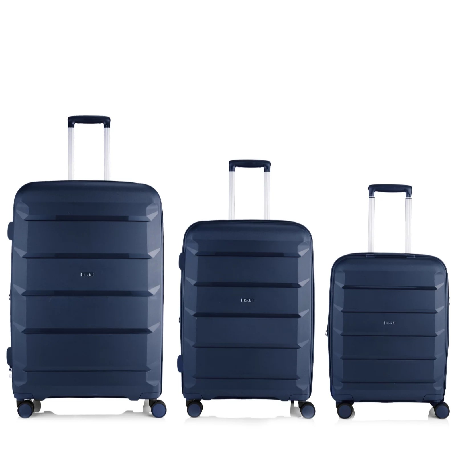 Rock Luggage Tulum 3pc Suitcase Set QVC UK