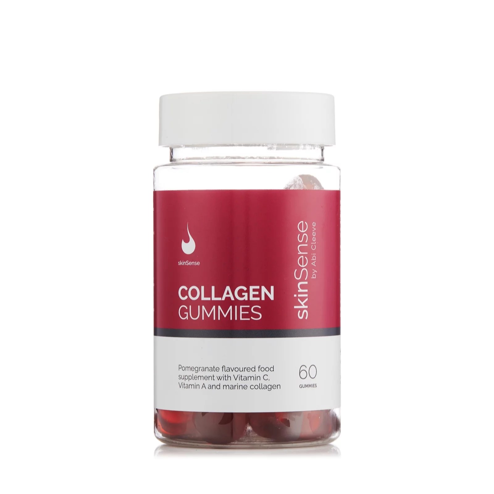 Skinsense Collagen Gummies 60pcs 1 Month Supply QVC UK