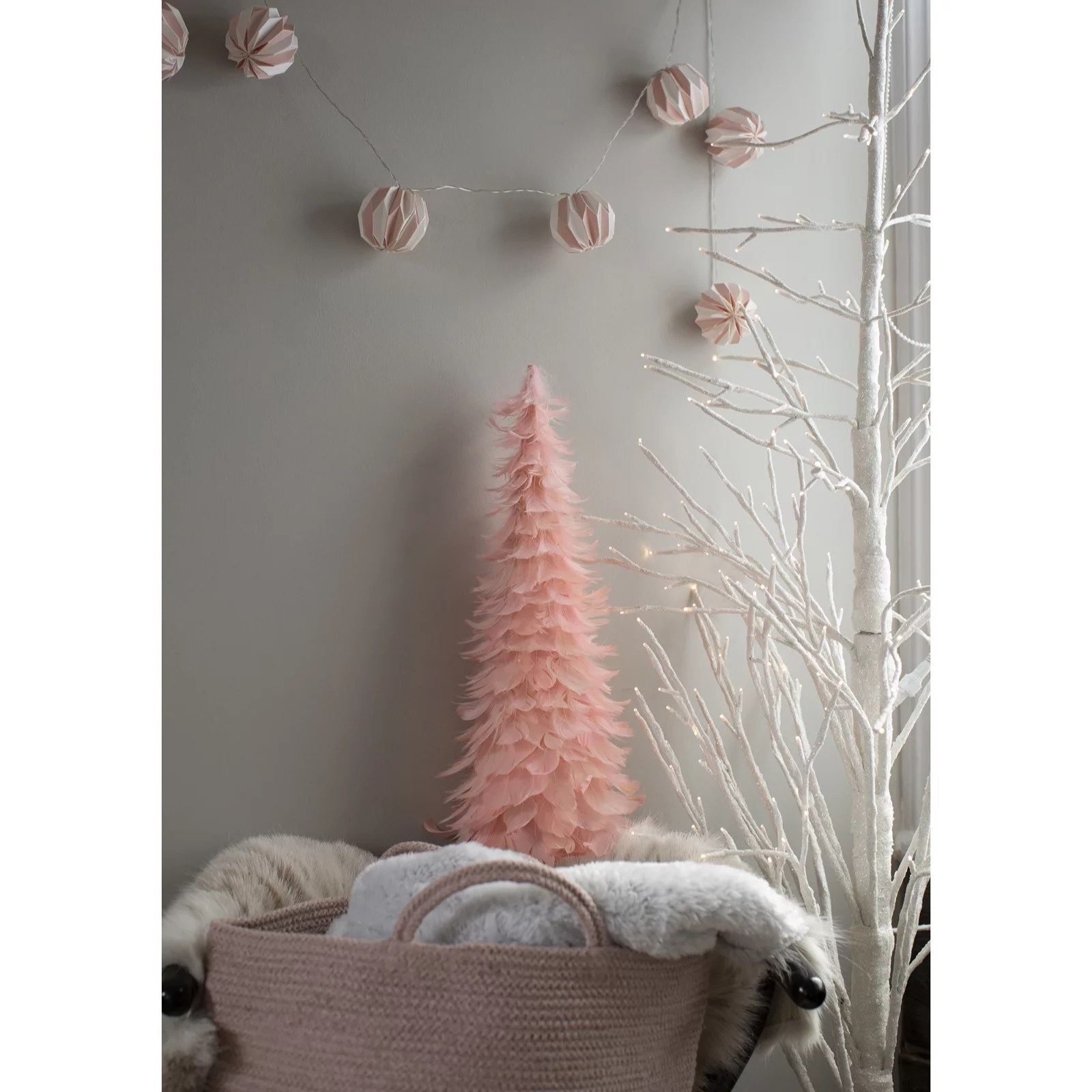 Outlet Alison Cork 180cm Indoor Branch Tree with 270 LED Lights QVC UK