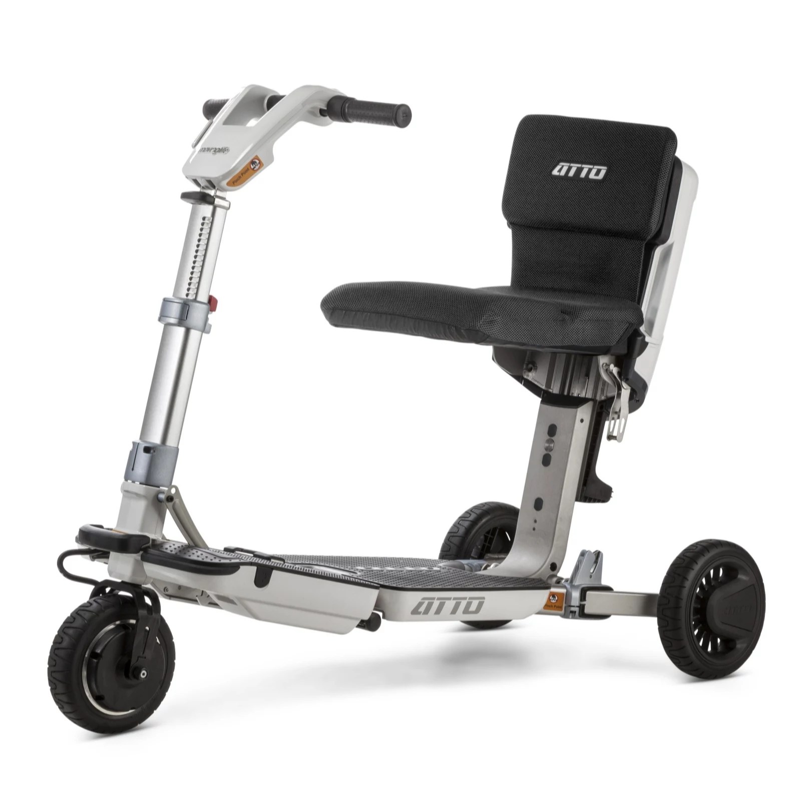 ATTO Compact Mobility Scooter with Travel Kit QVC UK