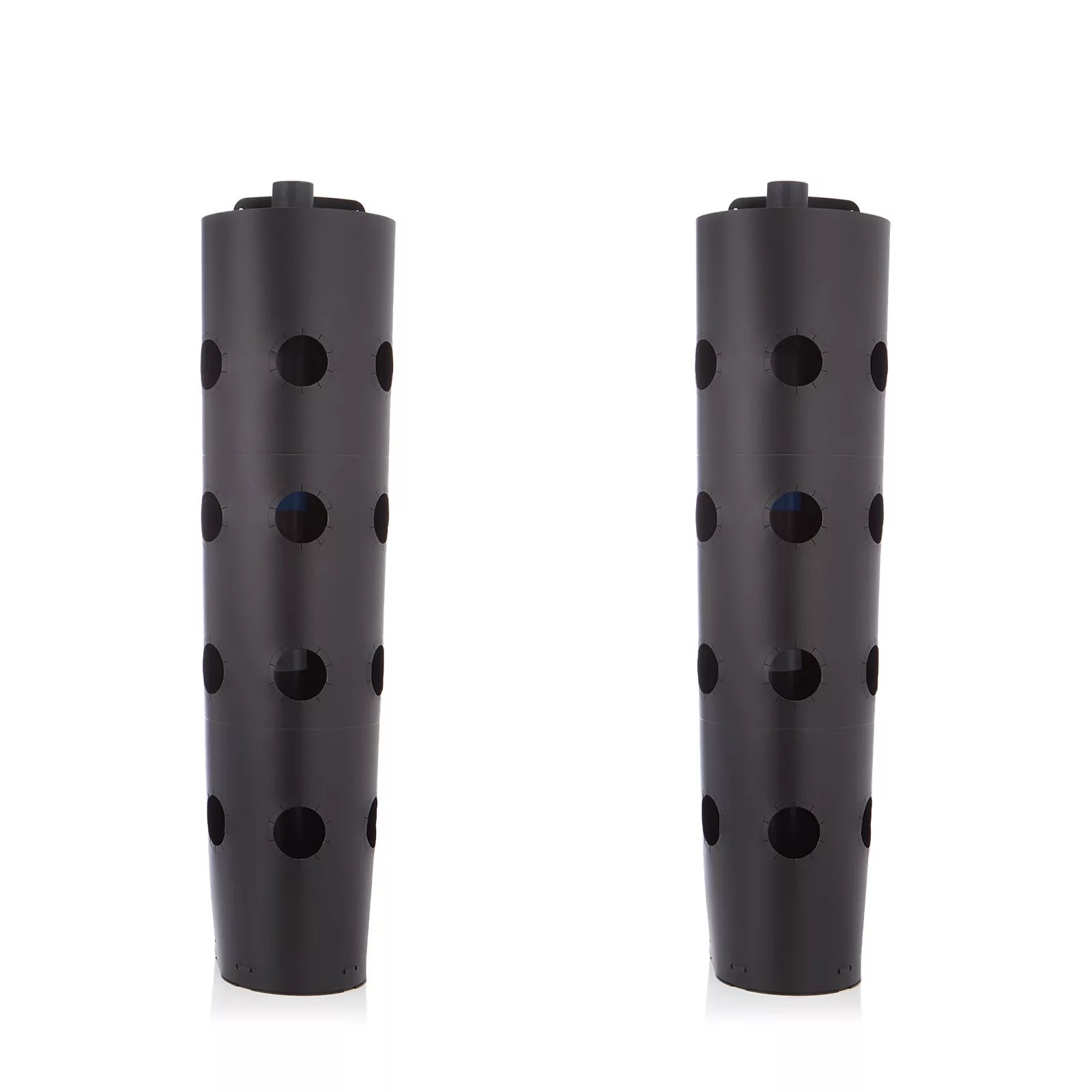 Flower Towers Set of 2 Wall Towers QVC UK