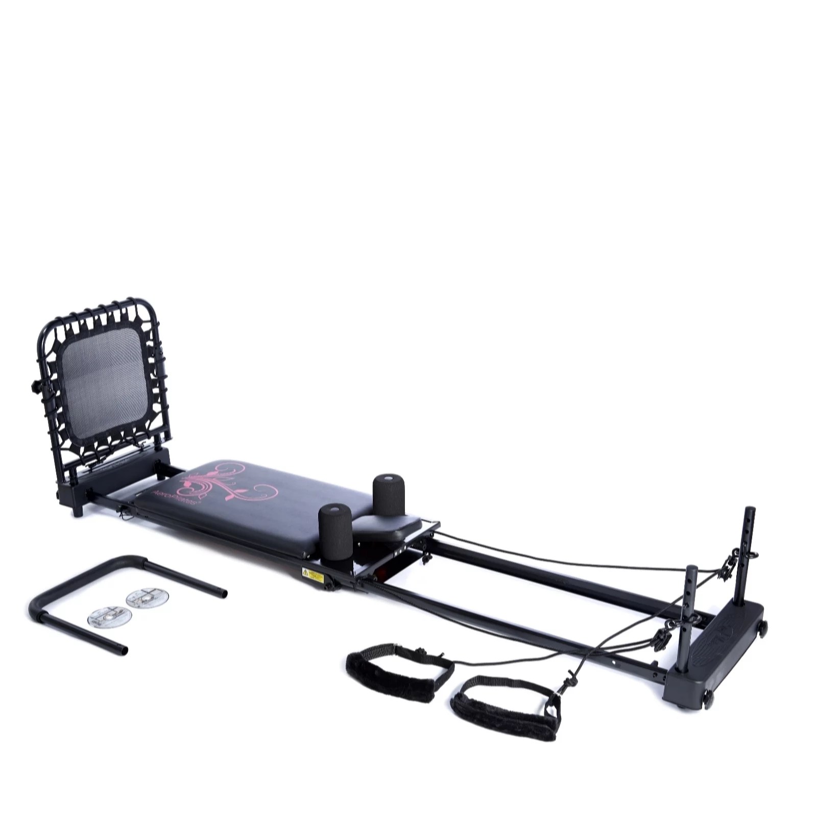 AeroPilates 4 Cord Reformer 435 with DVD Library QVC UK