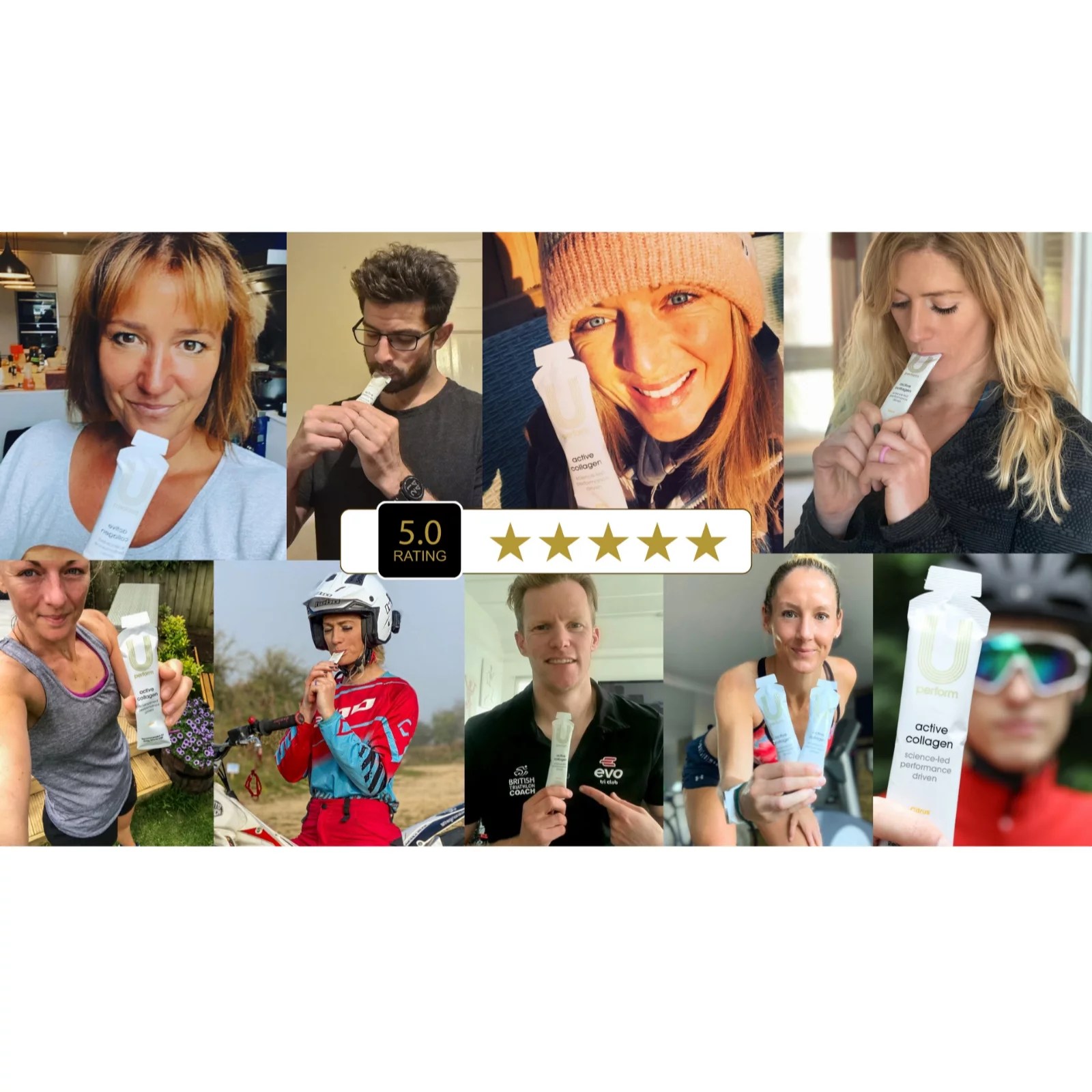 U Perform Active Collagen Gels & Active Sports Collagen Tablets QVC UK