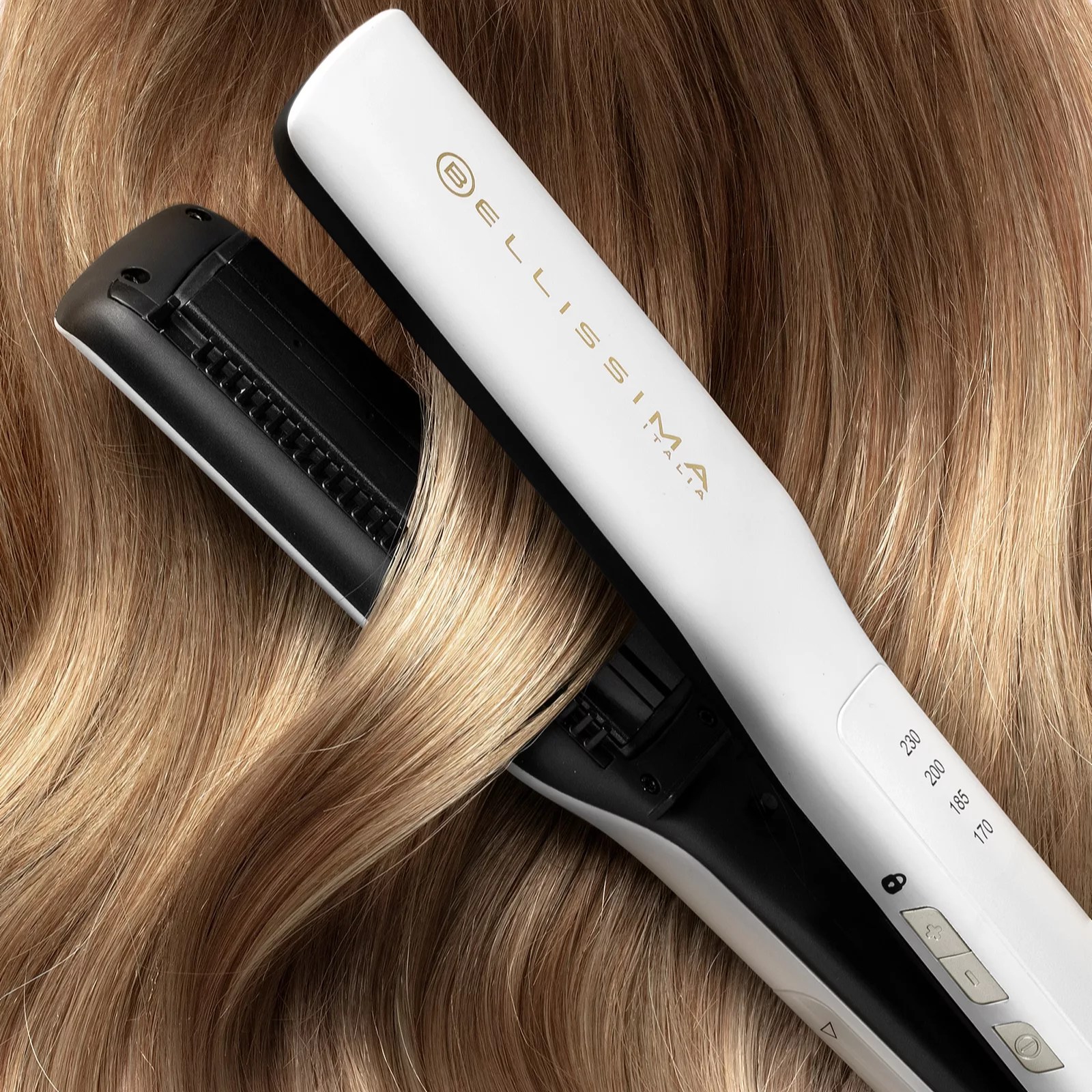 Bellissima Steam Elixir Hair Straightener QVC UK