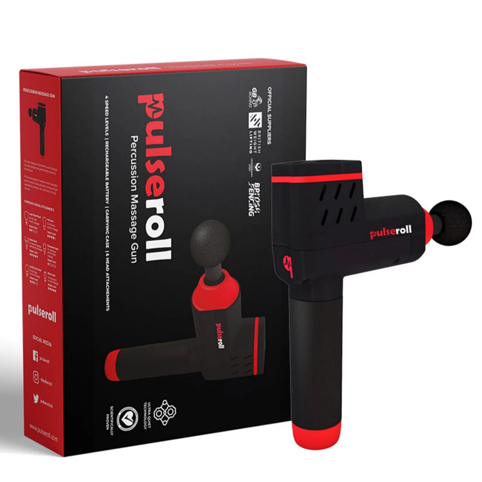 Pulseroll Pro Massage Gun QVC UK