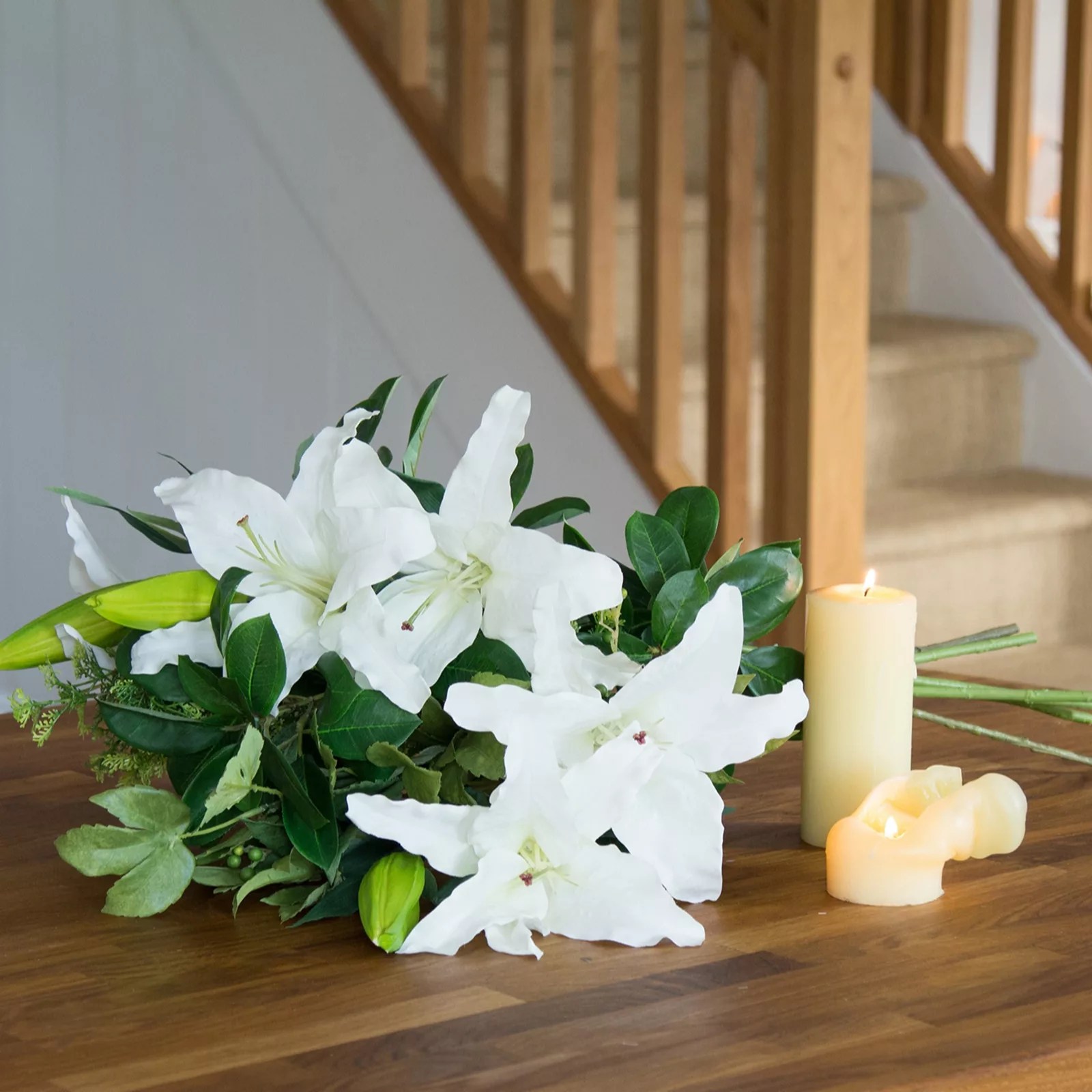 Peony Seasonal Spring Bouquet in Presentation Bag QVC UK