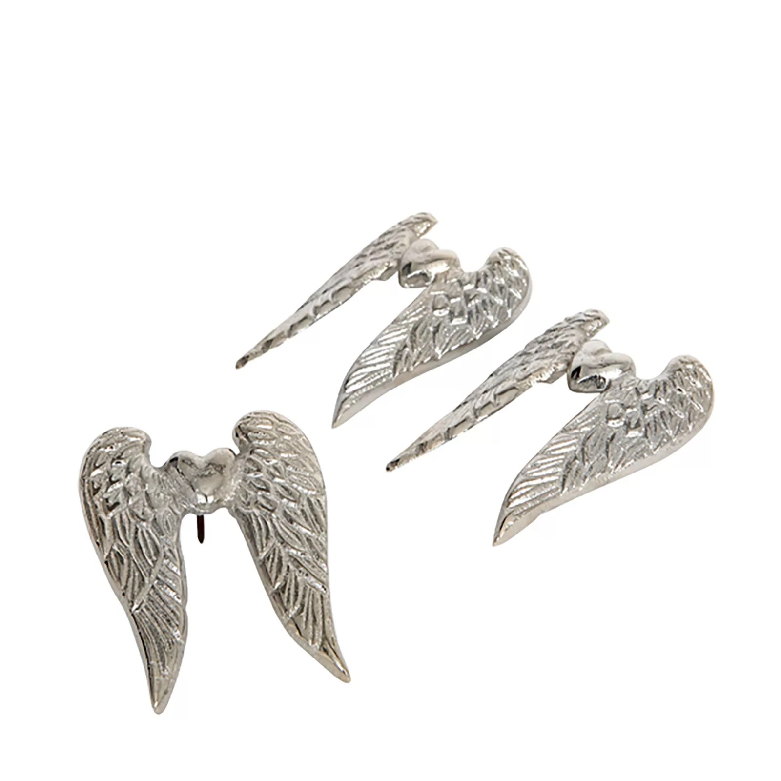 Culinary Concepts Set of 3 Angel Wing Candle Jewellery Pins with