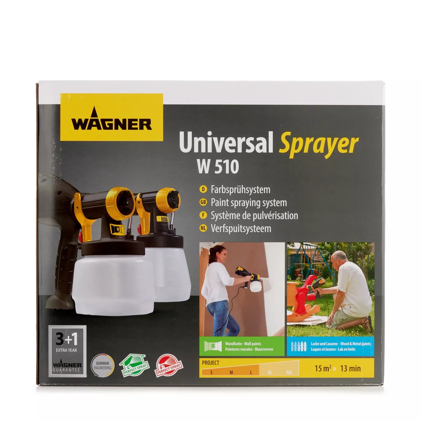 Wagner W510 Universal Paint Sprayer QVC UK