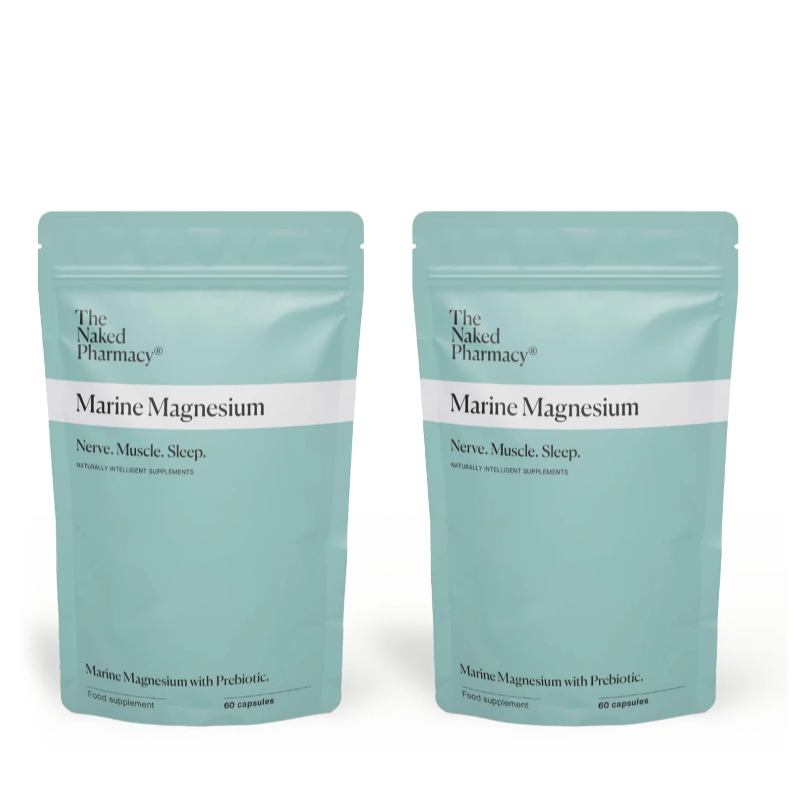 The Naked Pharmacy Marine Magnesium 120 Capsules 4 Month Supply - QVC UK
