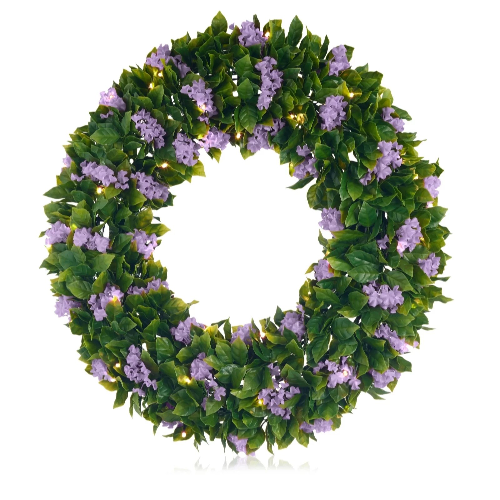 Garden Reflections PreLit Faux Floral Crepe Myrtle Decor QVC UK